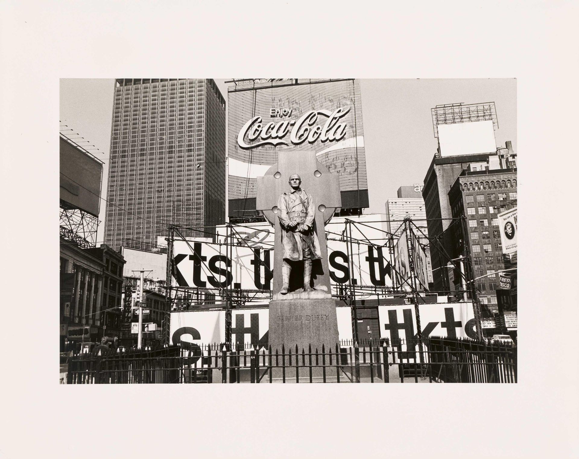 Lee Friedlander: NYC (Father Duffy)