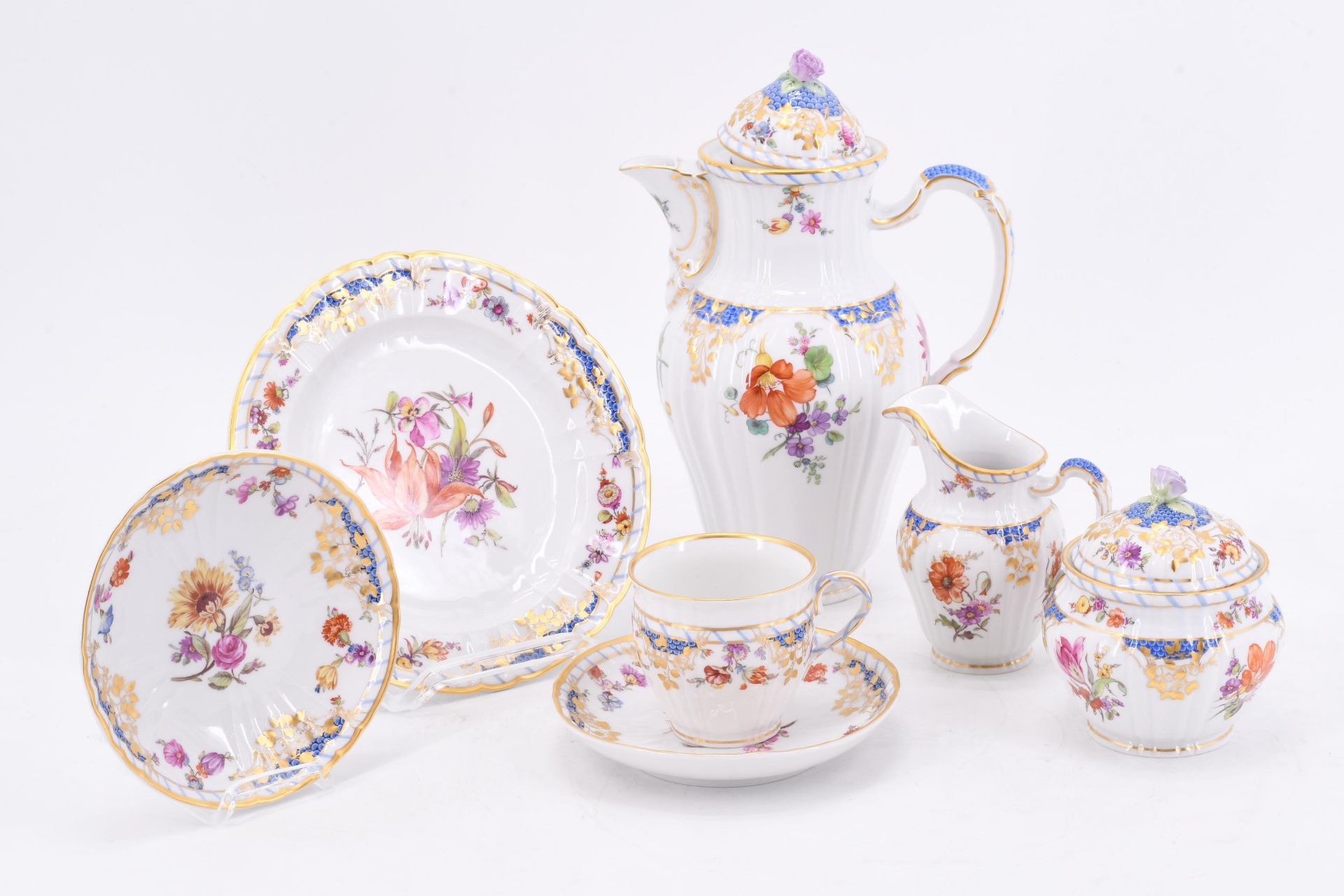 Coffee service 'Breslauer Stadtschloss' for 6 persons