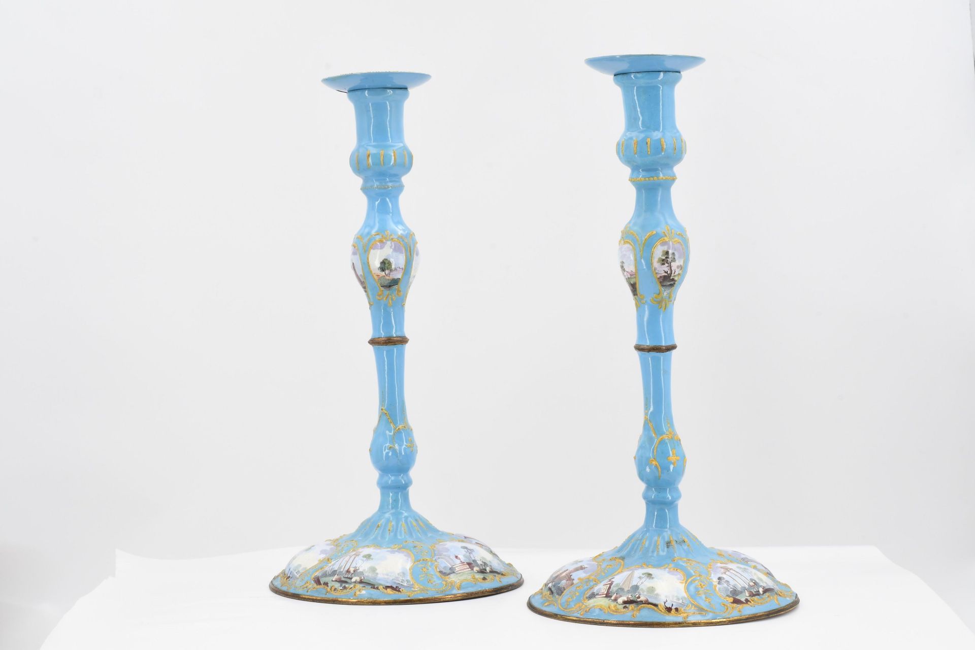 Pair of candlesticks - Image 3 of 6