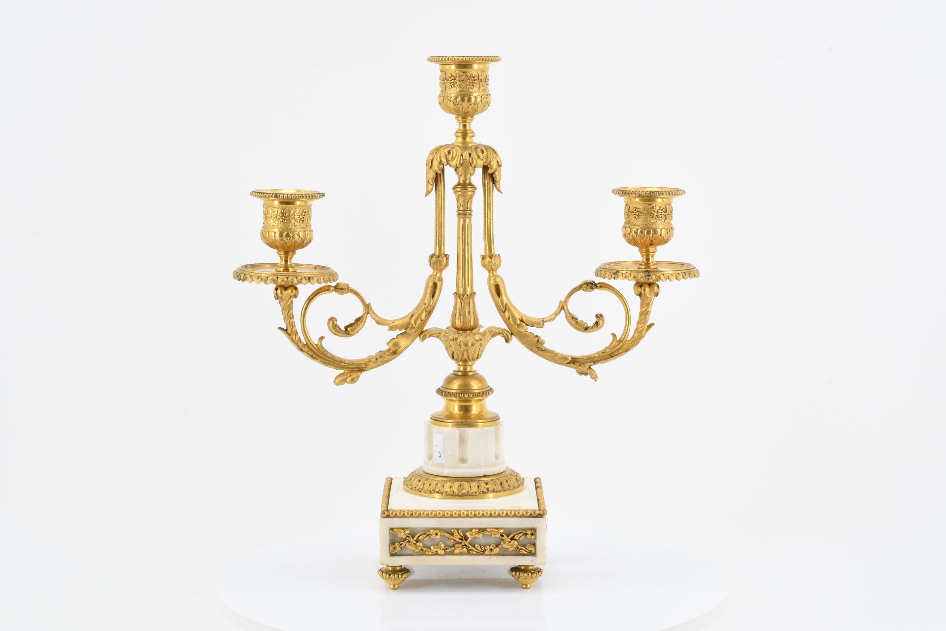 Pair of Napoleon III candle sticks - Image 5 of 11