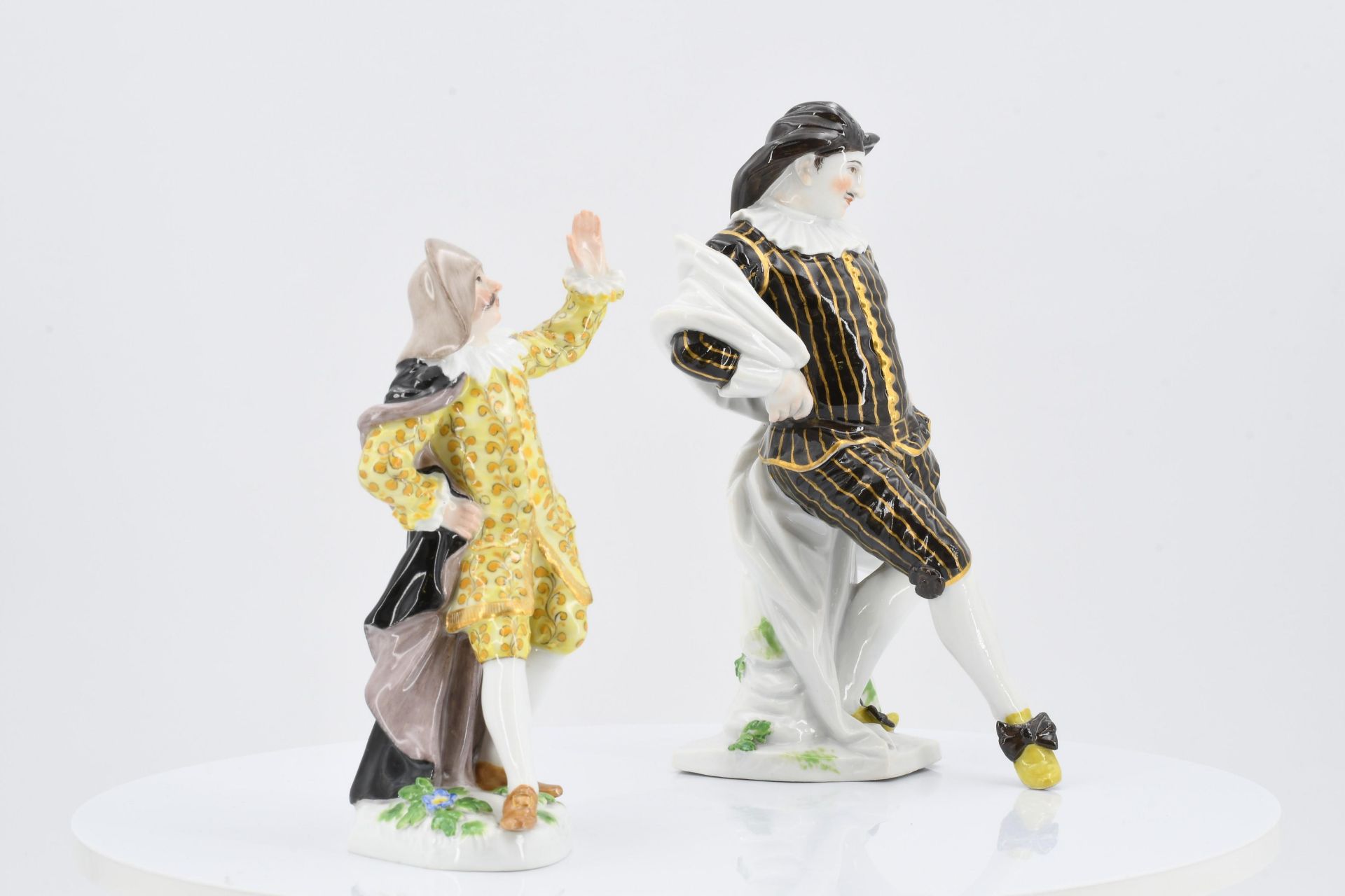 Dottore Boloardo and Harlekin from the Commedia dell'Arte - Image 5 of 6