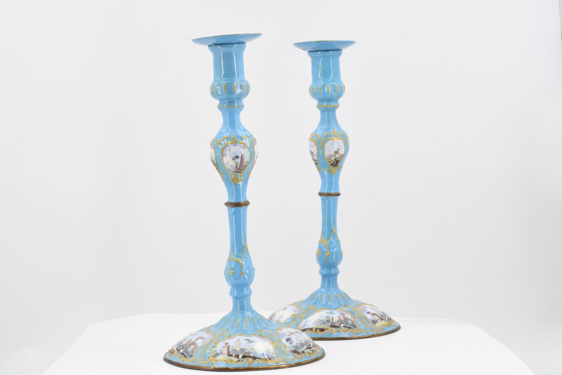Pair of candlesticks - Image 2 of 6