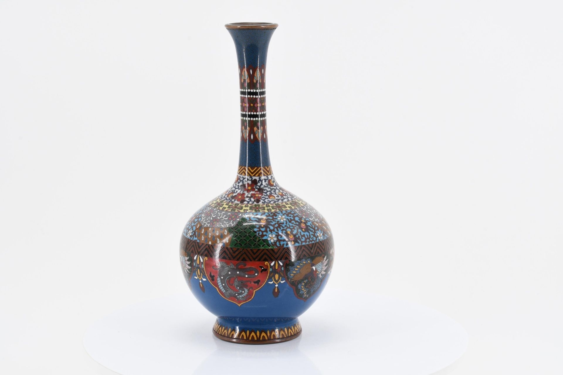 Small narrow neck vase - Image 2 of 6