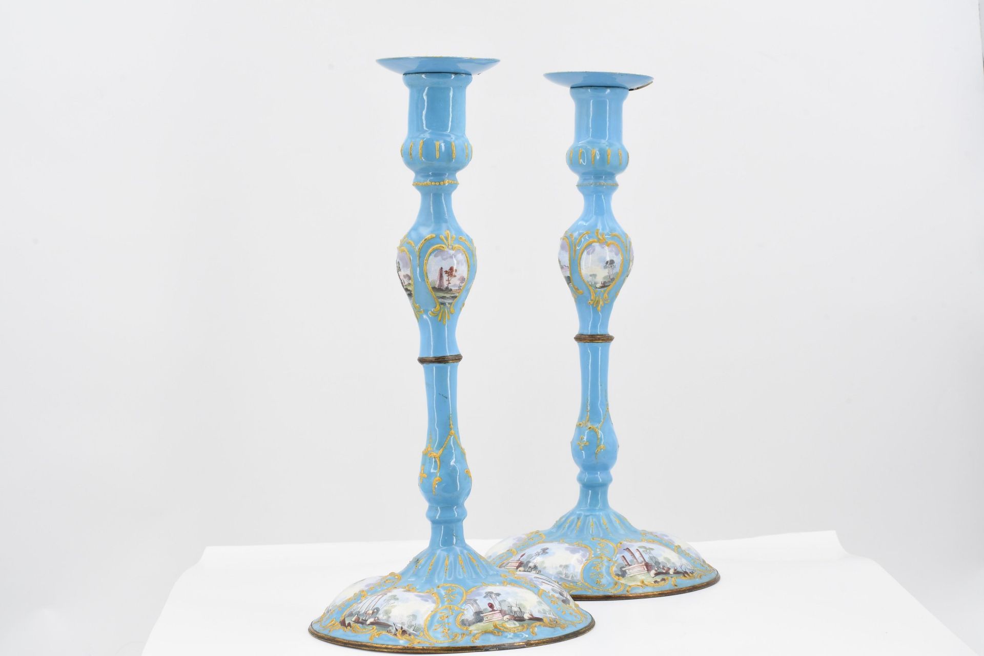 Pair of candlesticks - Image 4 of 6