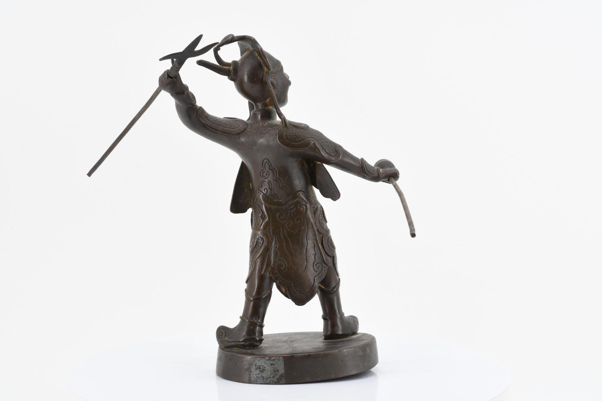 Small figurine of a warrior - Image 3 of 5
