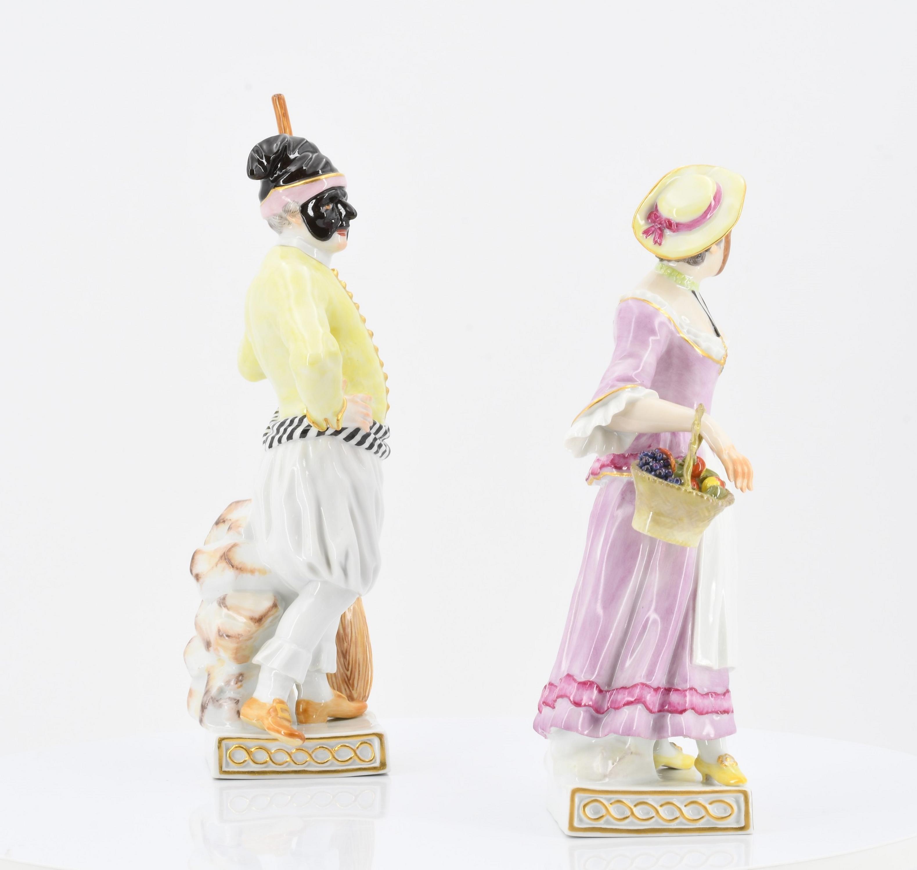 14 Figurines from the Commedia dell'Arte - Image 25 of 27