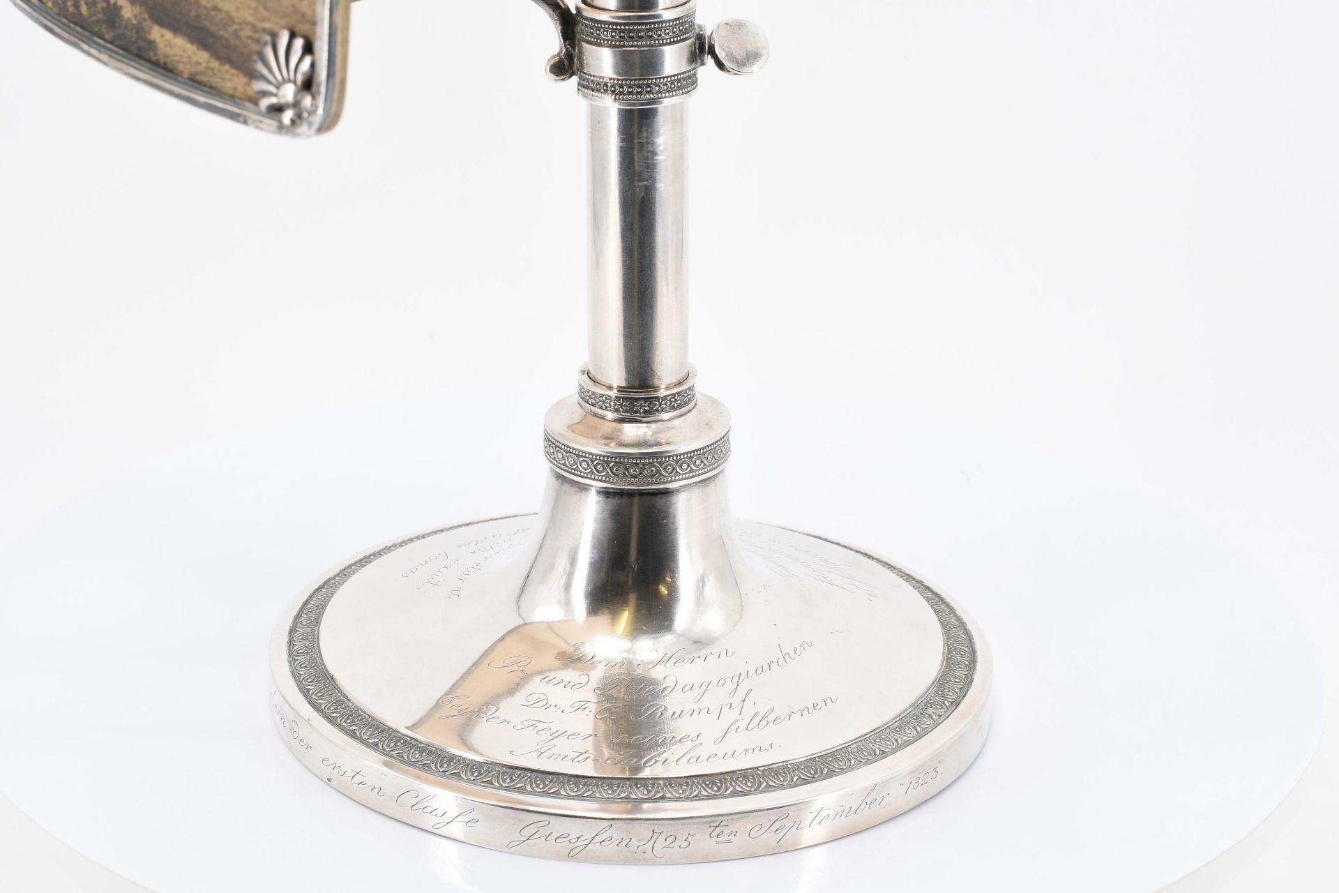 Two-flame candlestick with light shade - Image 7 of 8