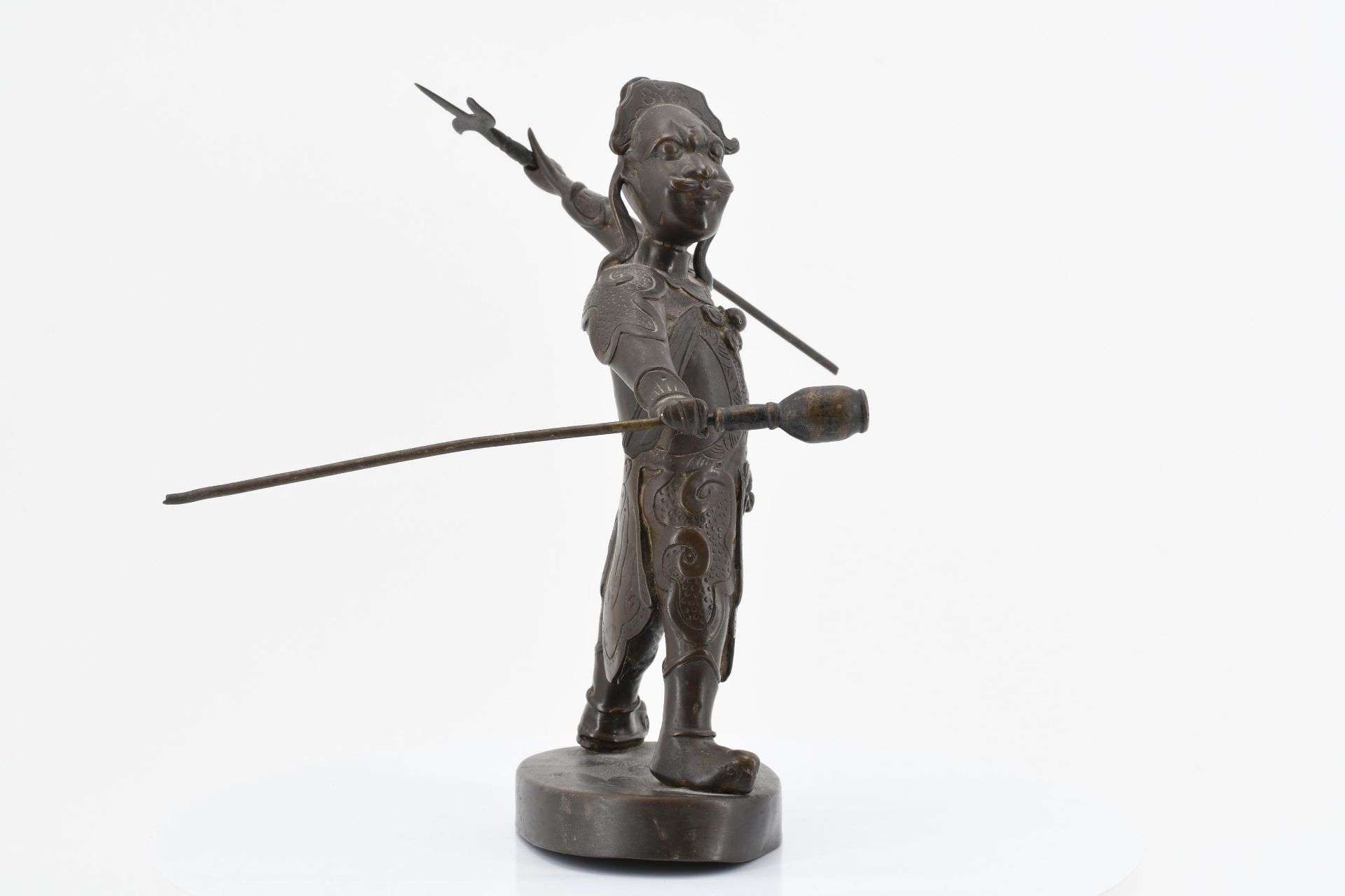 Small figurine of a warrior - Image 4 of 5