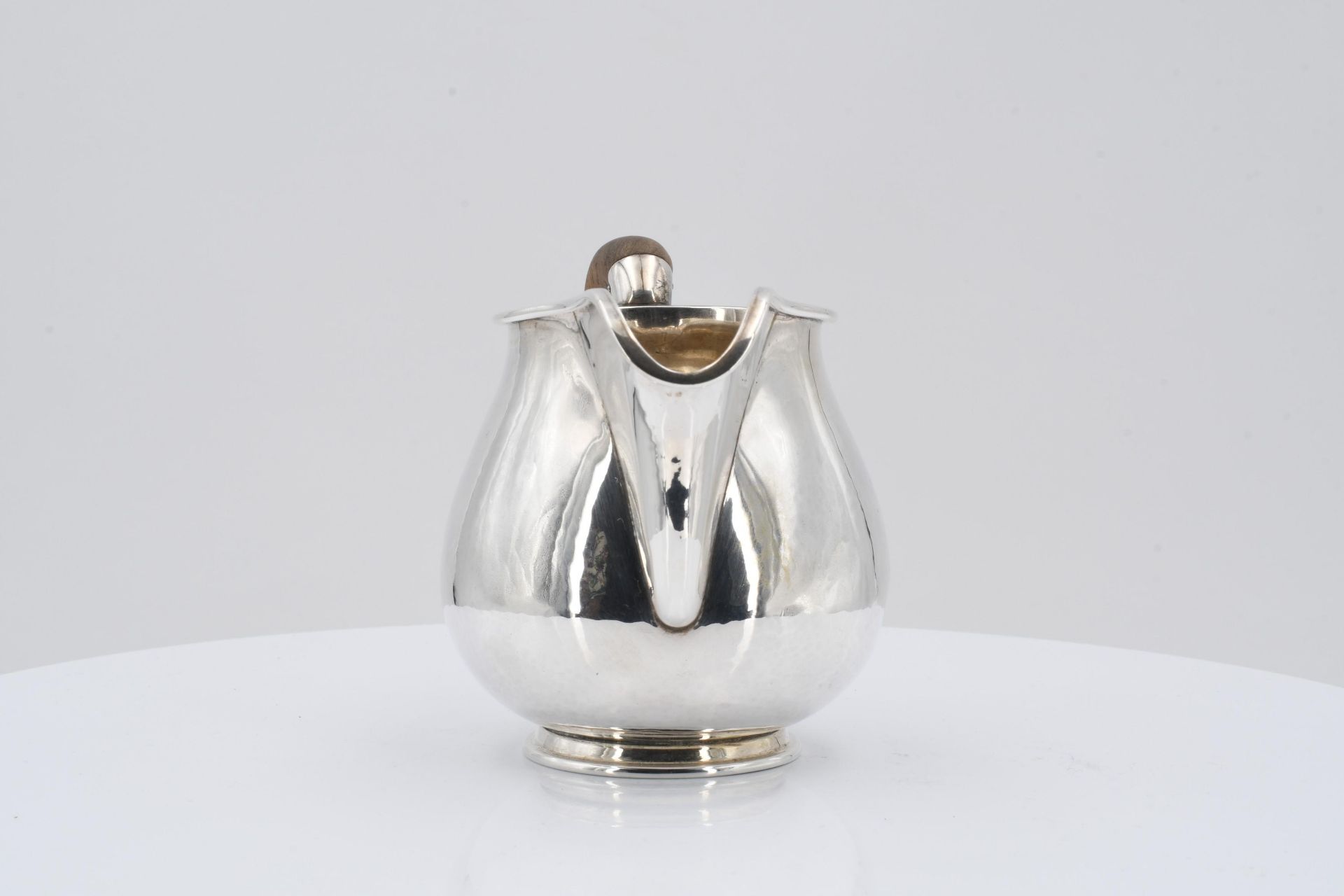 Coffee set with martellé surface and vegetal knobs - Image 19 of 21