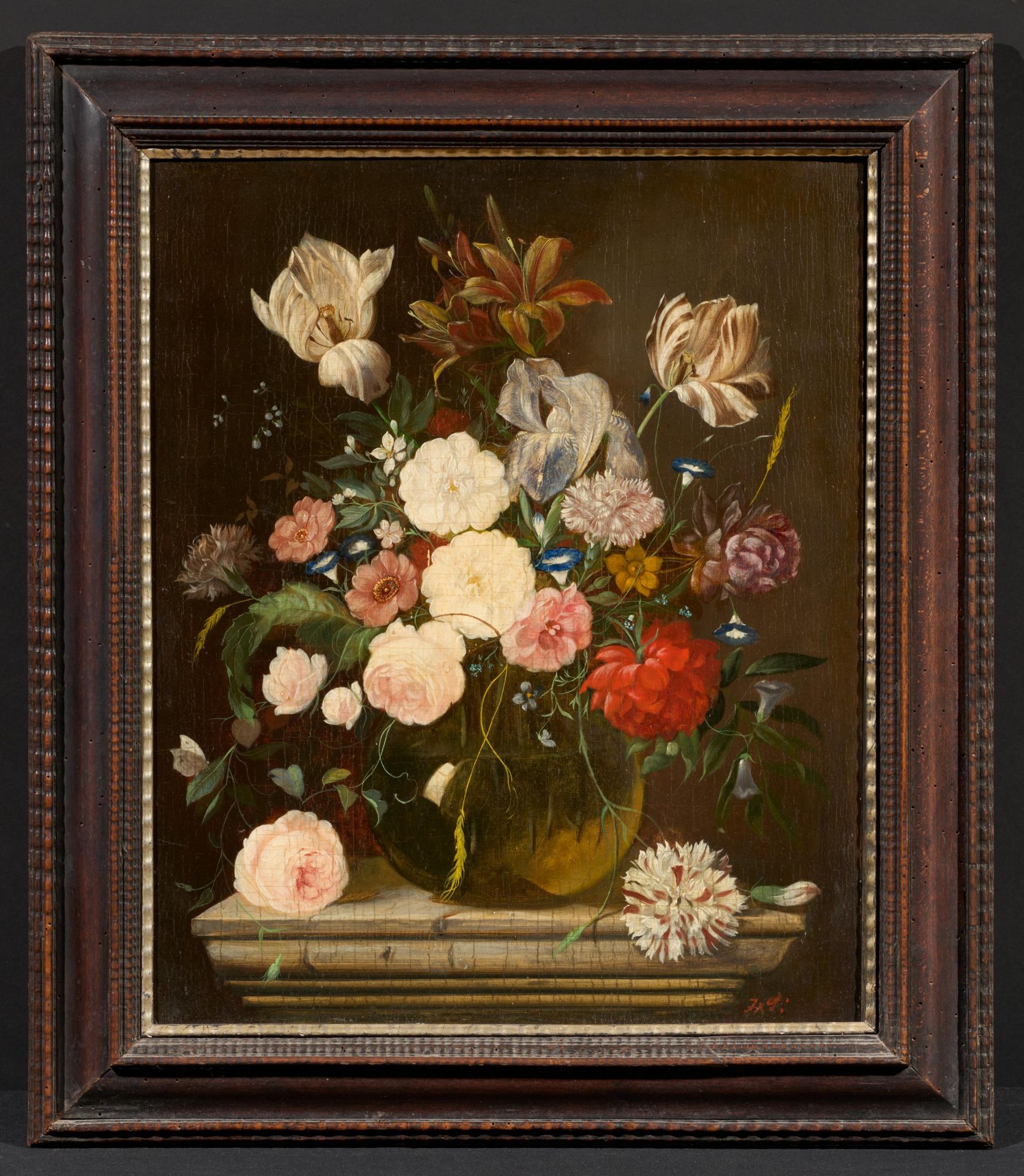 Dutch School. Flower Still Life - Image 2 of 4