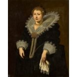 Florentiner Schule: Porträt einer wohlhabenden Dame des französischen Hofs