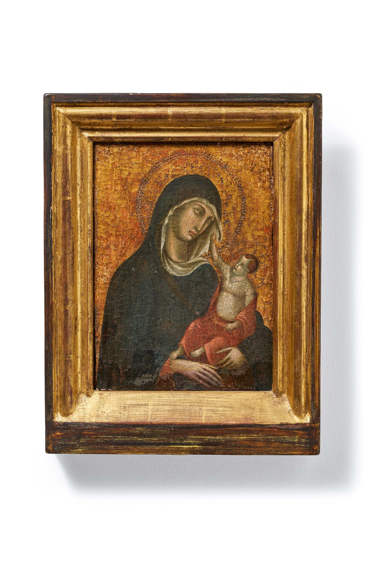 Sienese School. Madonna with the Christ Child