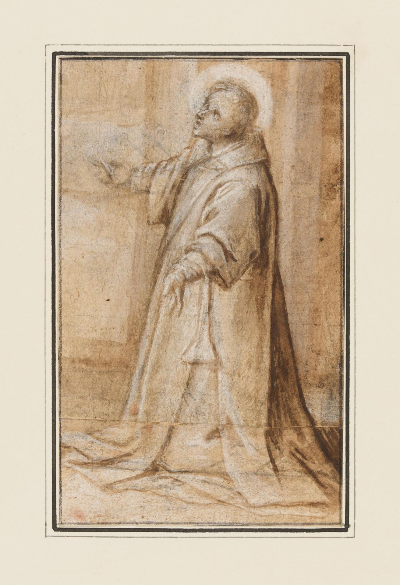 Camillo Procaccini. Study of Saint Stephen - Image 2 of 4