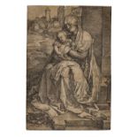 Albrecht Dürer: Maria mit Kind an der Mauer