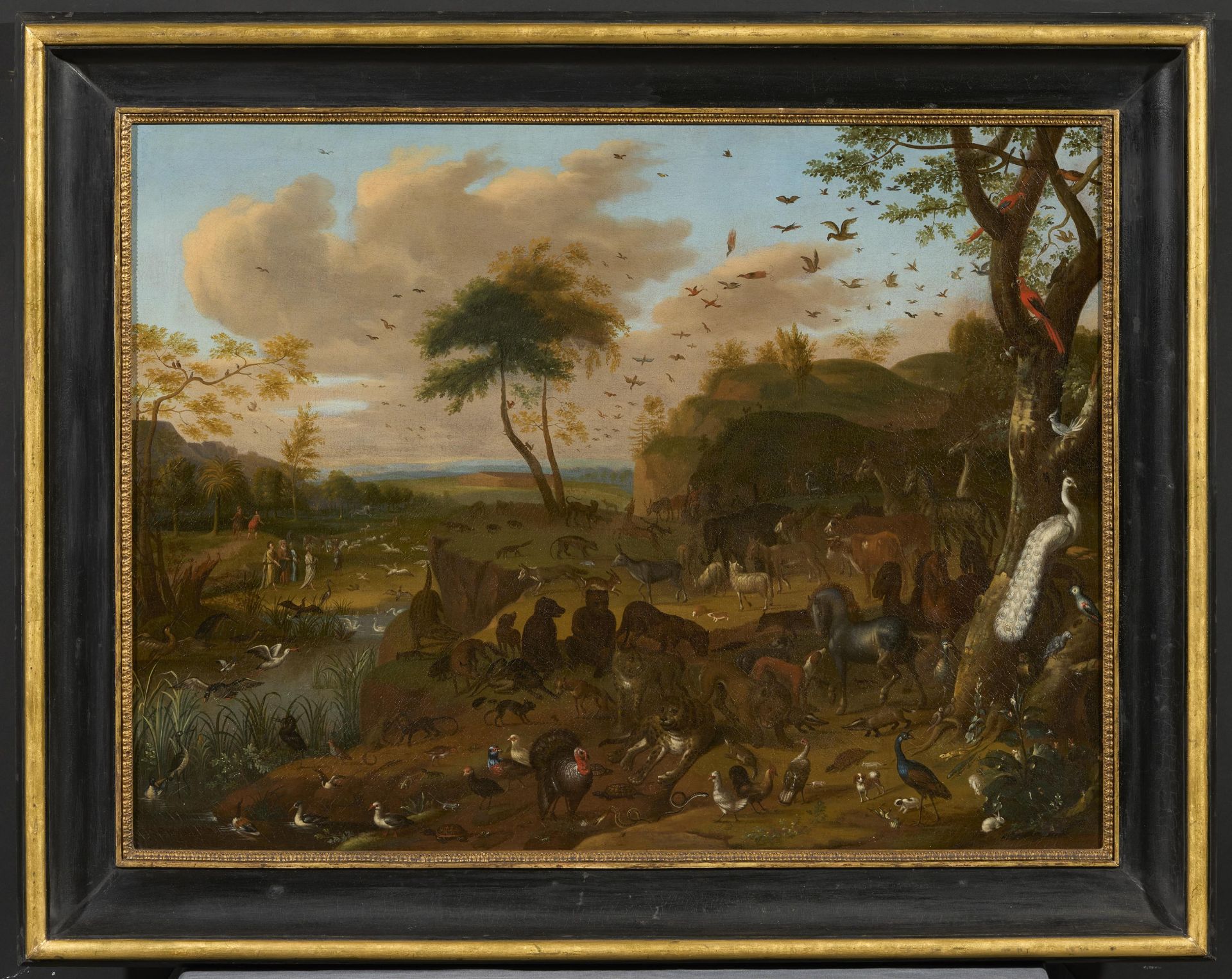 Jacob Bouttats. Animals Moving into Noah's Ark - Image 2 of 4