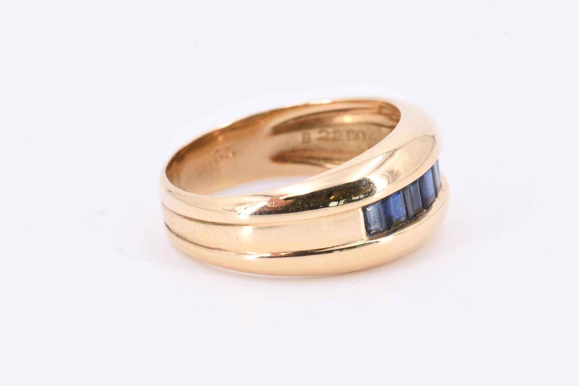 Sapphire ring - Image 5 of 7