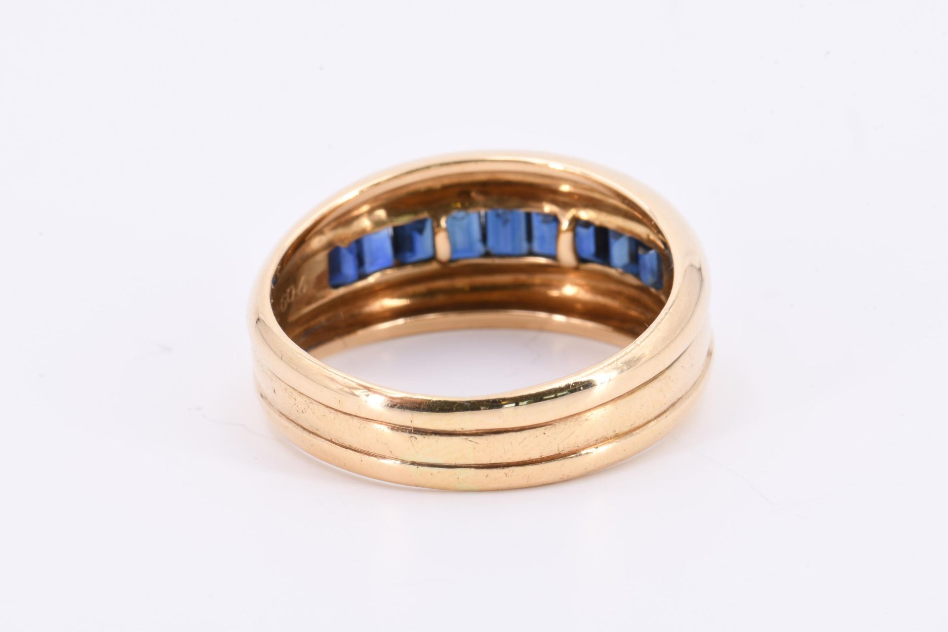Sapphire ring - Image 4 of 7