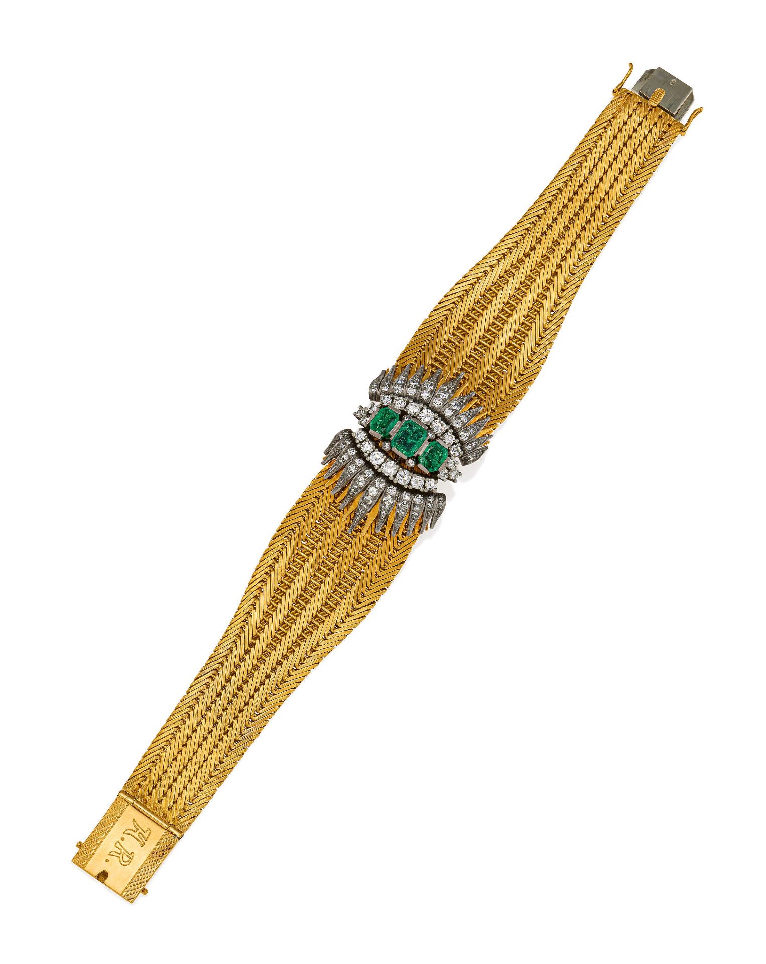 Emerald Diamond Bracelet
