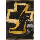 Antoni Tàpies: "Personnage assis" (Variation XI)