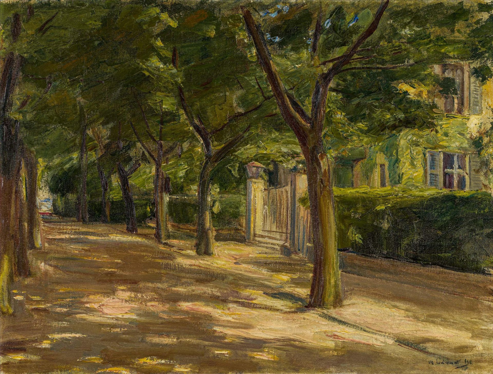 Max Liebermann: Colomierstraße in Wannsee