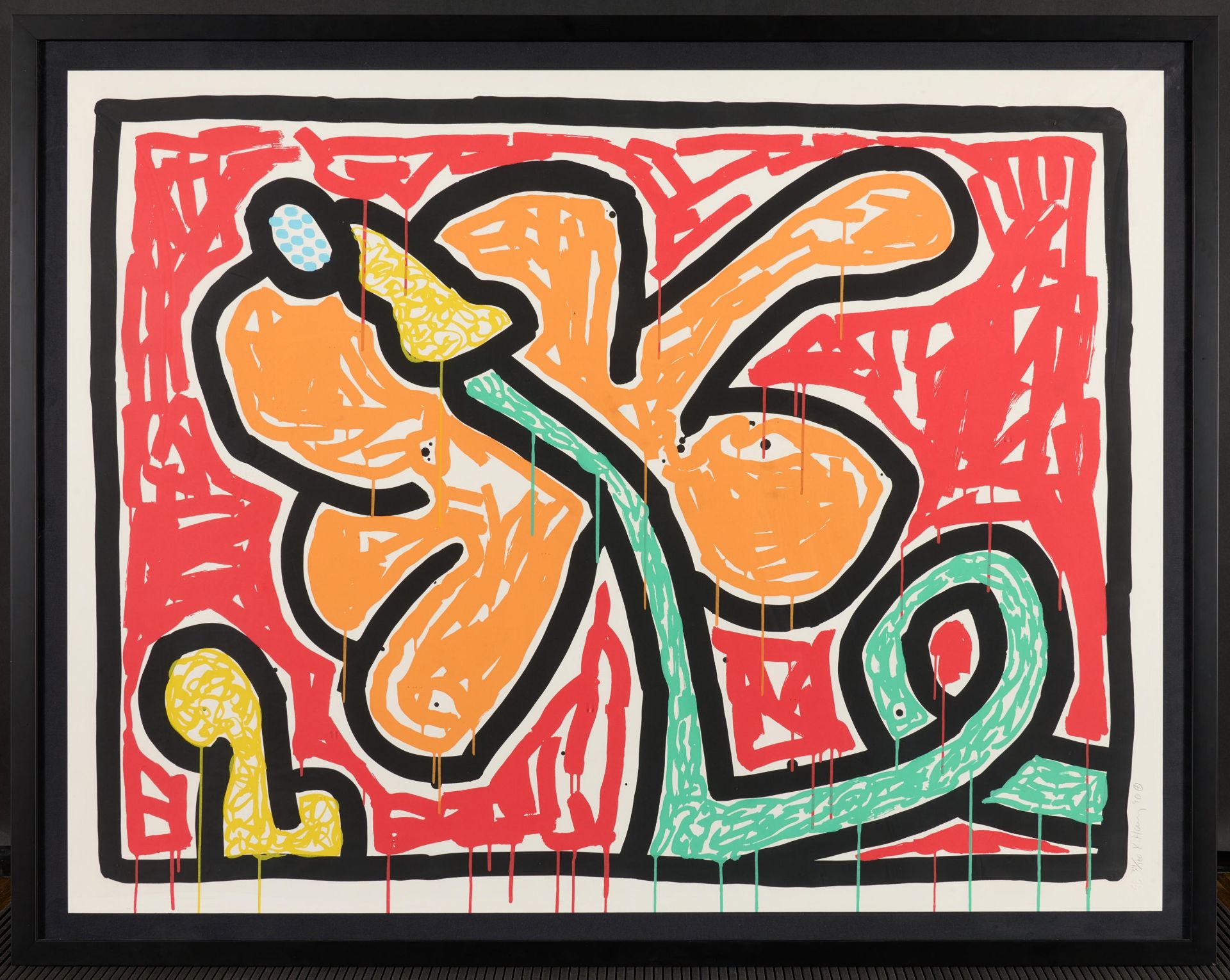 Keith Haring: Flower #5 - Image 2 of 4