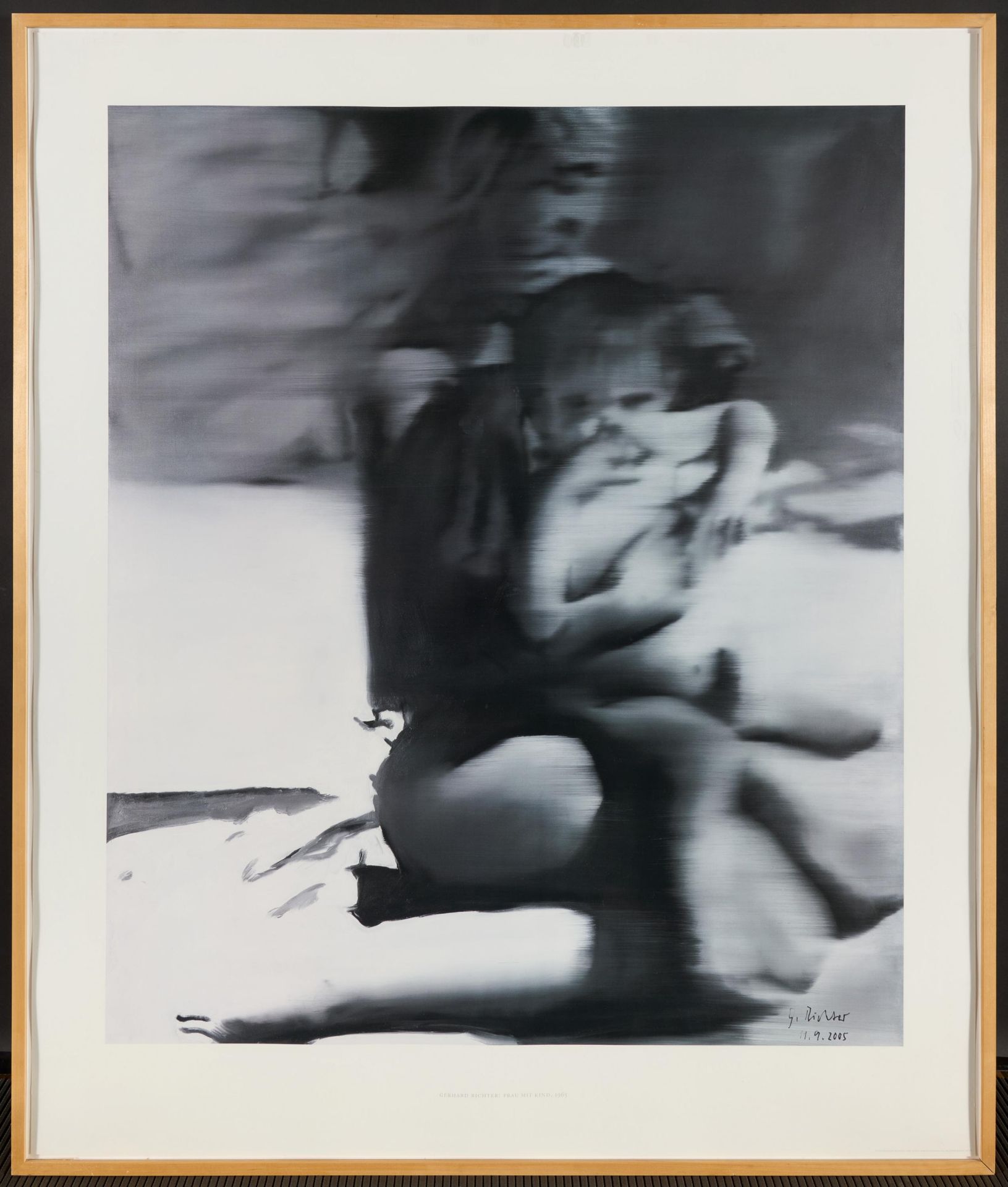 Gerhard Richter: Frau mit Kind - Image 2 of 4