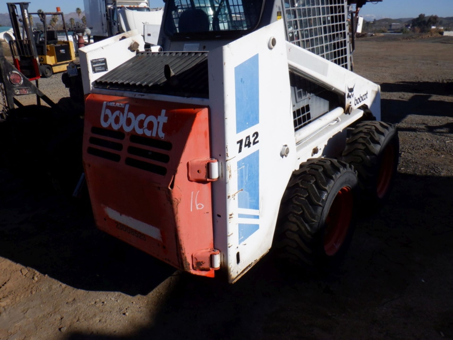 Bobcat 742 Skid Steer Loader, - Image 3 of 14