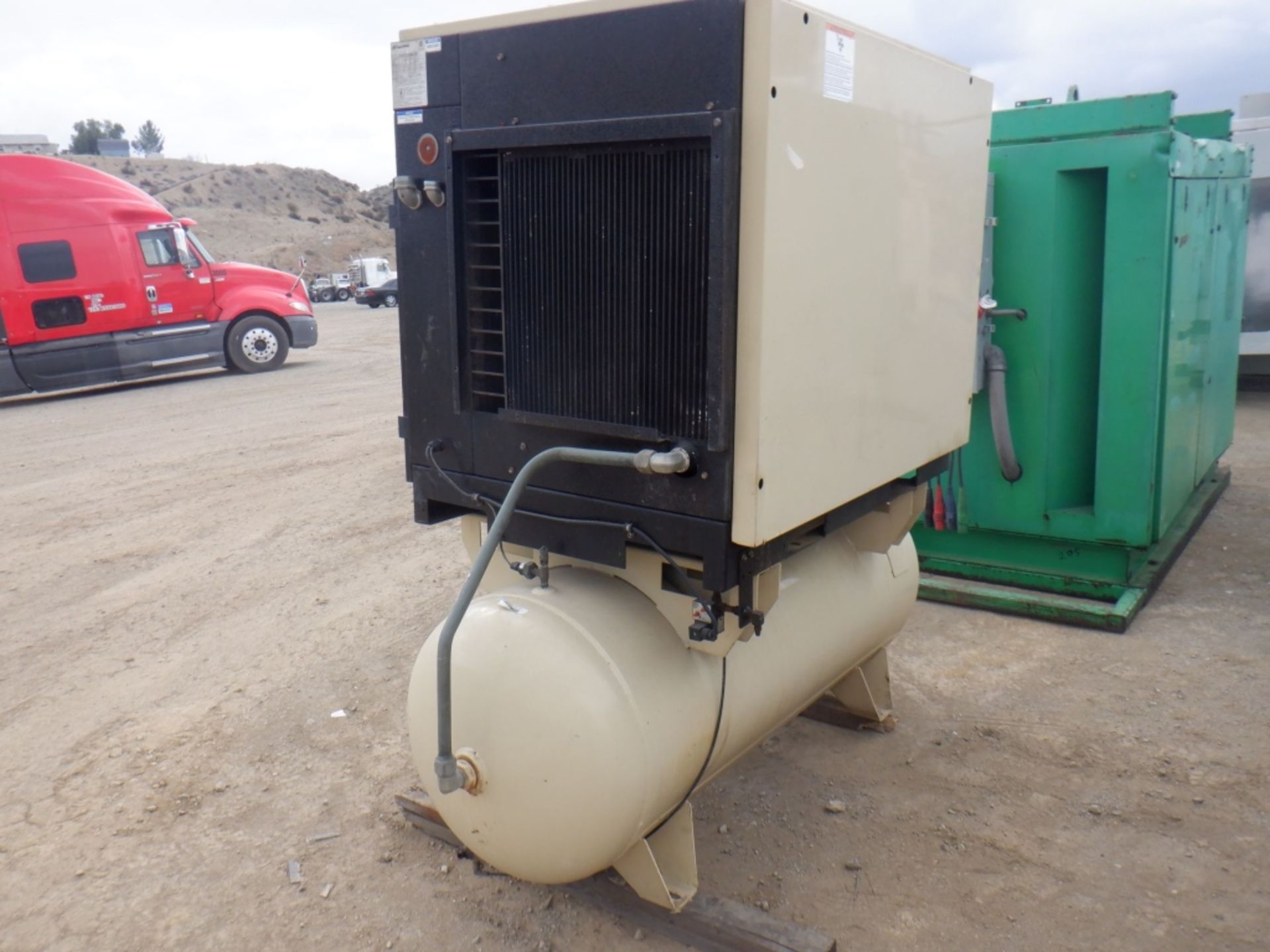 Ingersoll-Rand 125 CFM Air Compressor, - Image 3 of 9