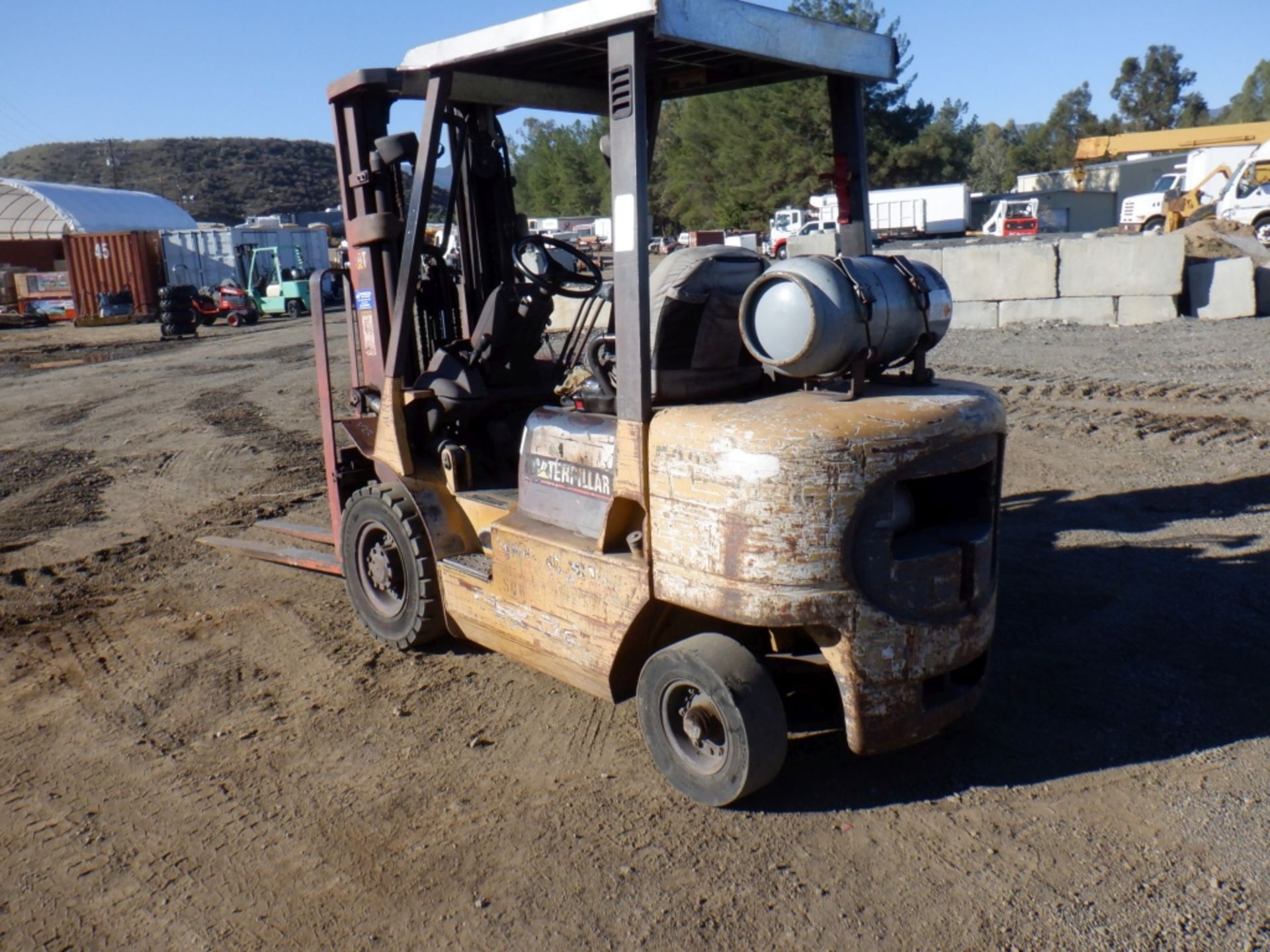 2002 Caterpillar GP25K Industrial Forklift, - Image 4 of 14