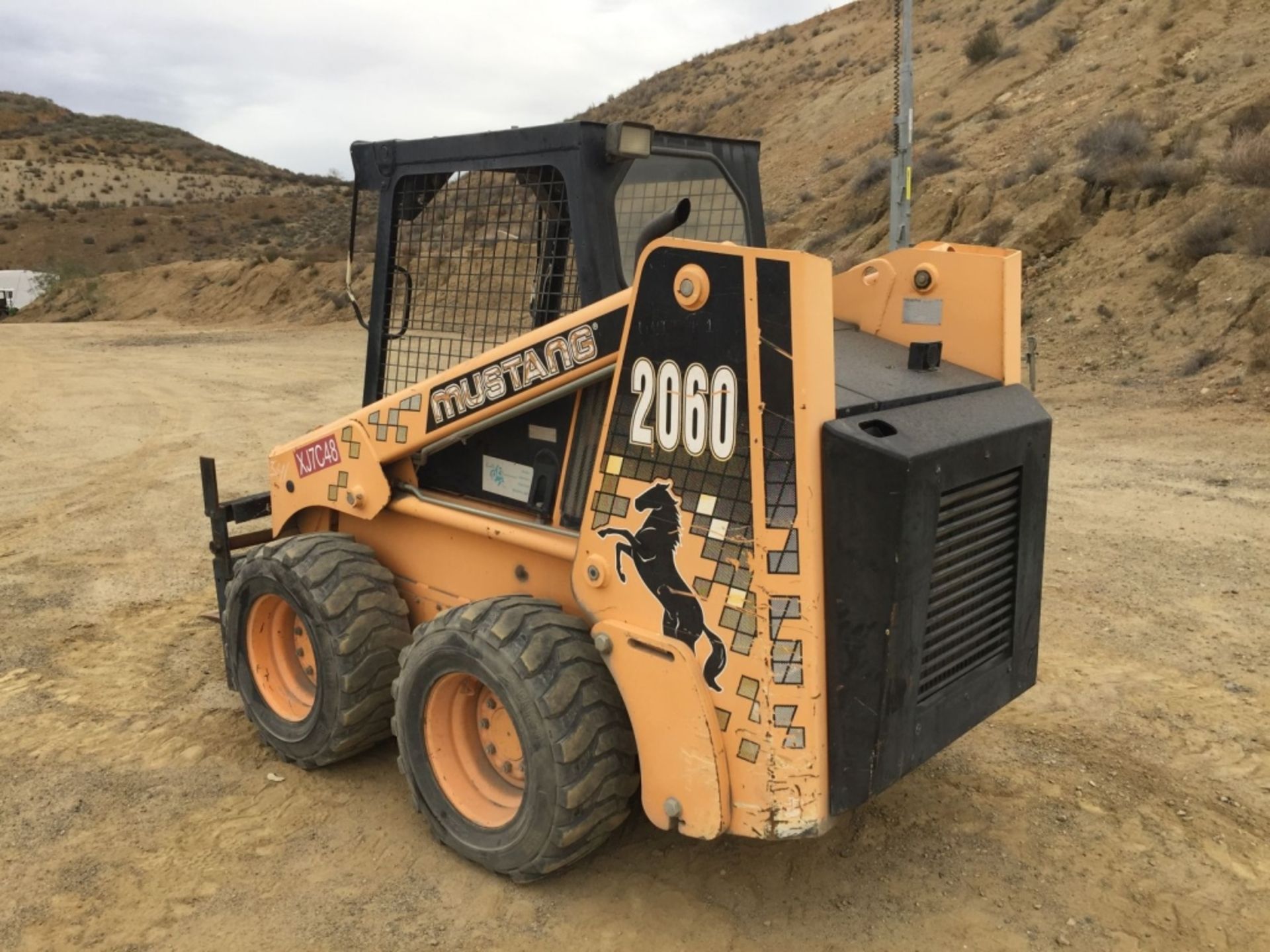 2000 Mustang 2060 Skid Steer Loader, - Image 3 of 16