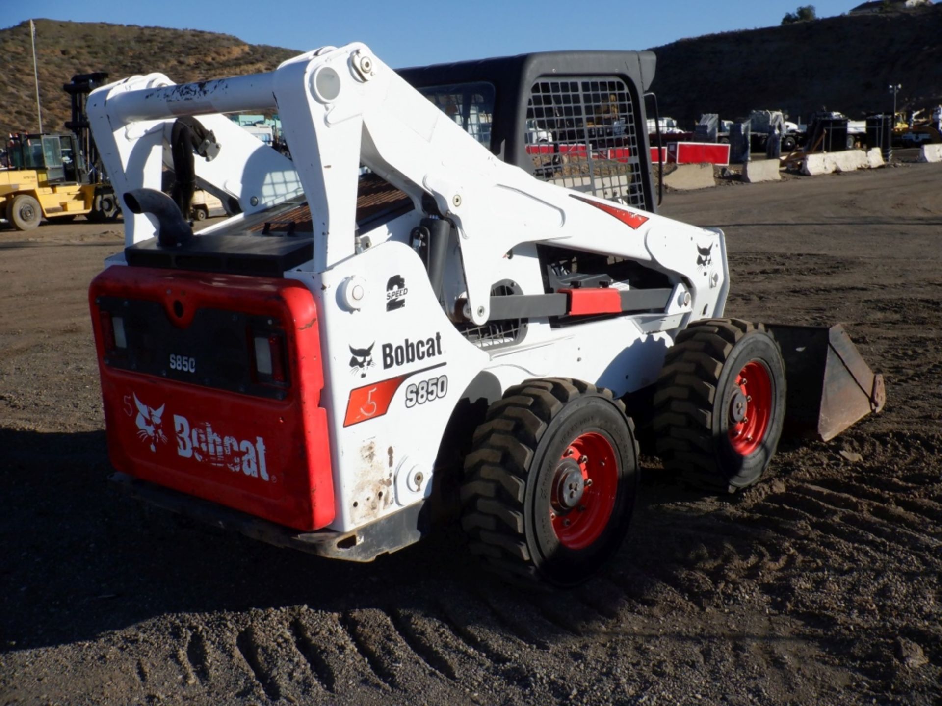 2017 Bobcat S850 Skid Steer Loader, - Image 4 of 19