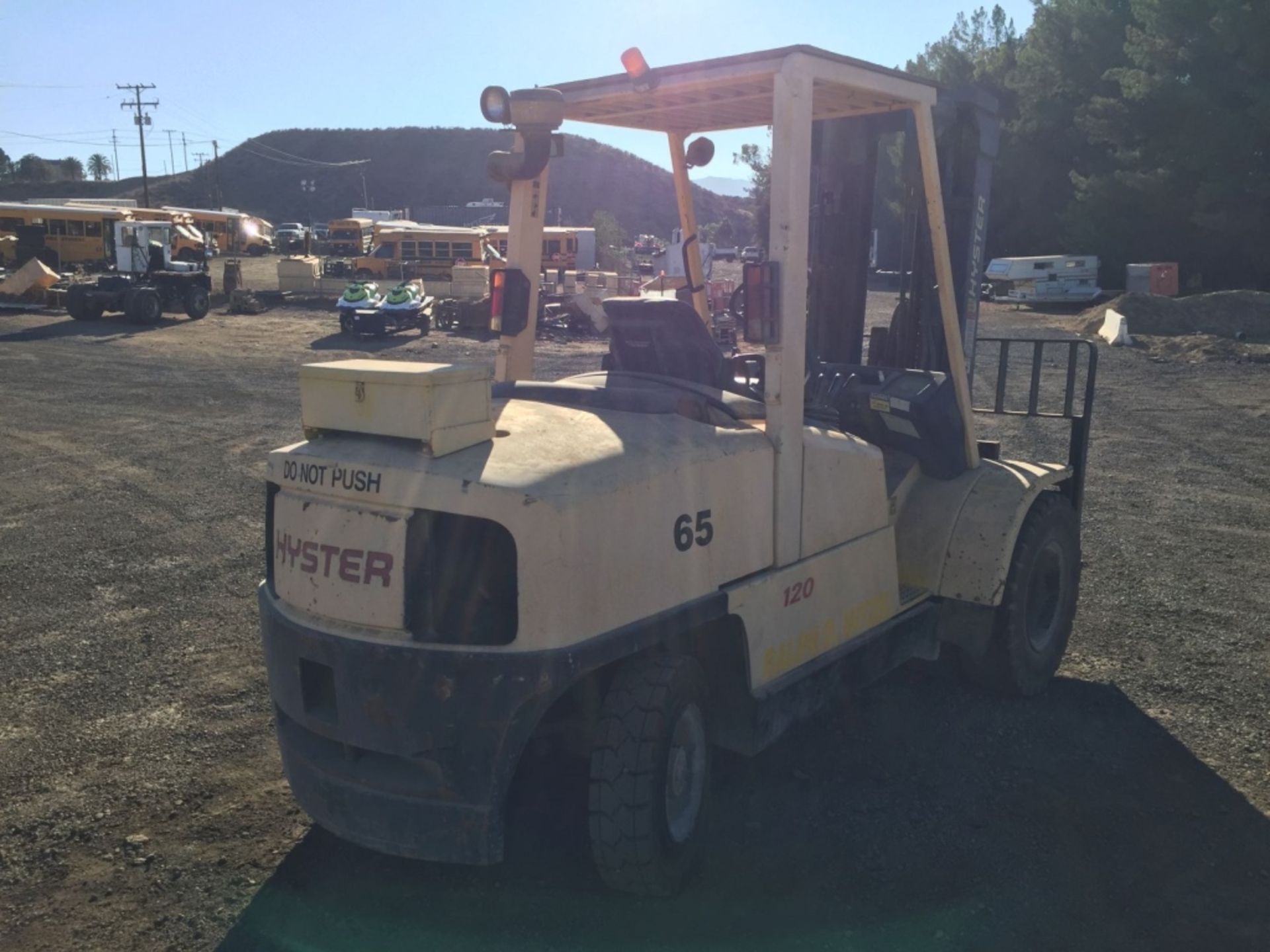 Hyster H120XM Construction Forklift, - Image 4 of 15