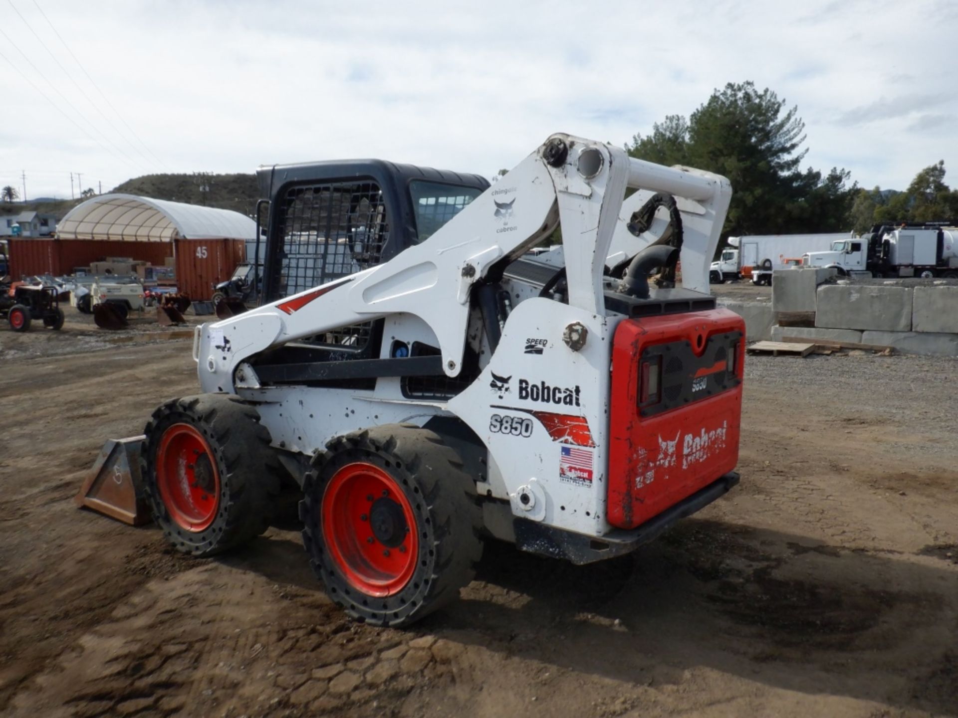 2019 Bobcat S850 Skid Steer Loader, - Image 4 of 28