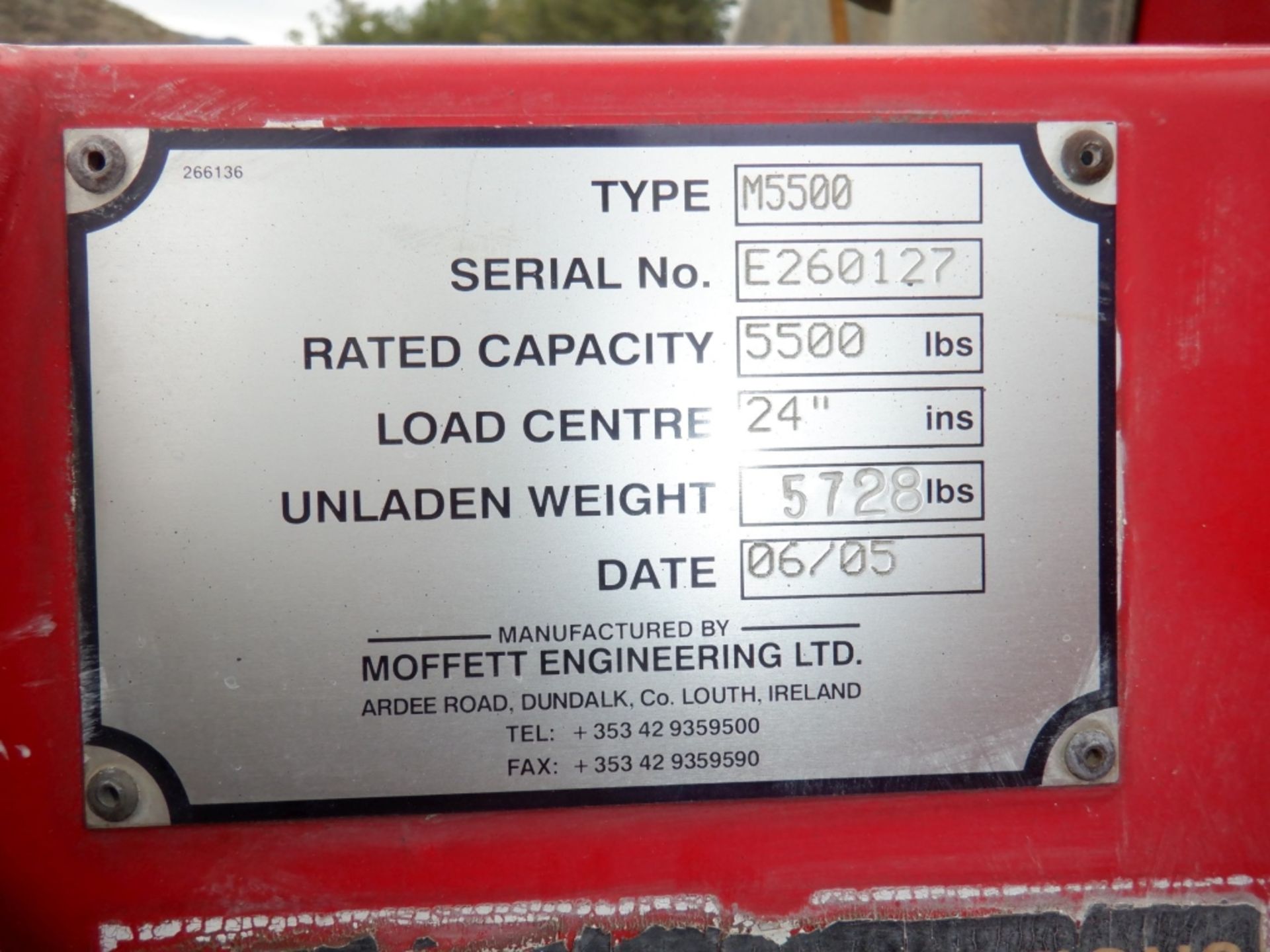 Moffett M5500 Piggy Back Forklift, - Image 17 of 17