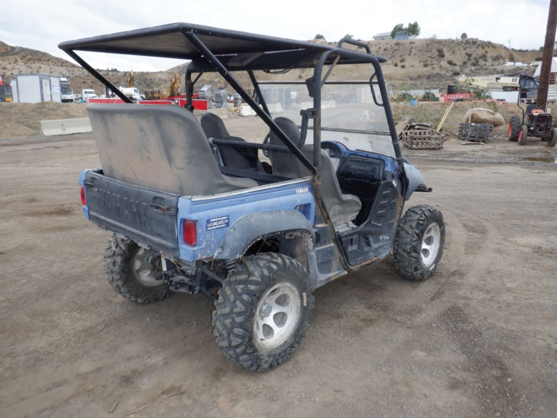 Yamaha Black Rhino 4-Passenger Utility Vehicle, - Image 3 of 29