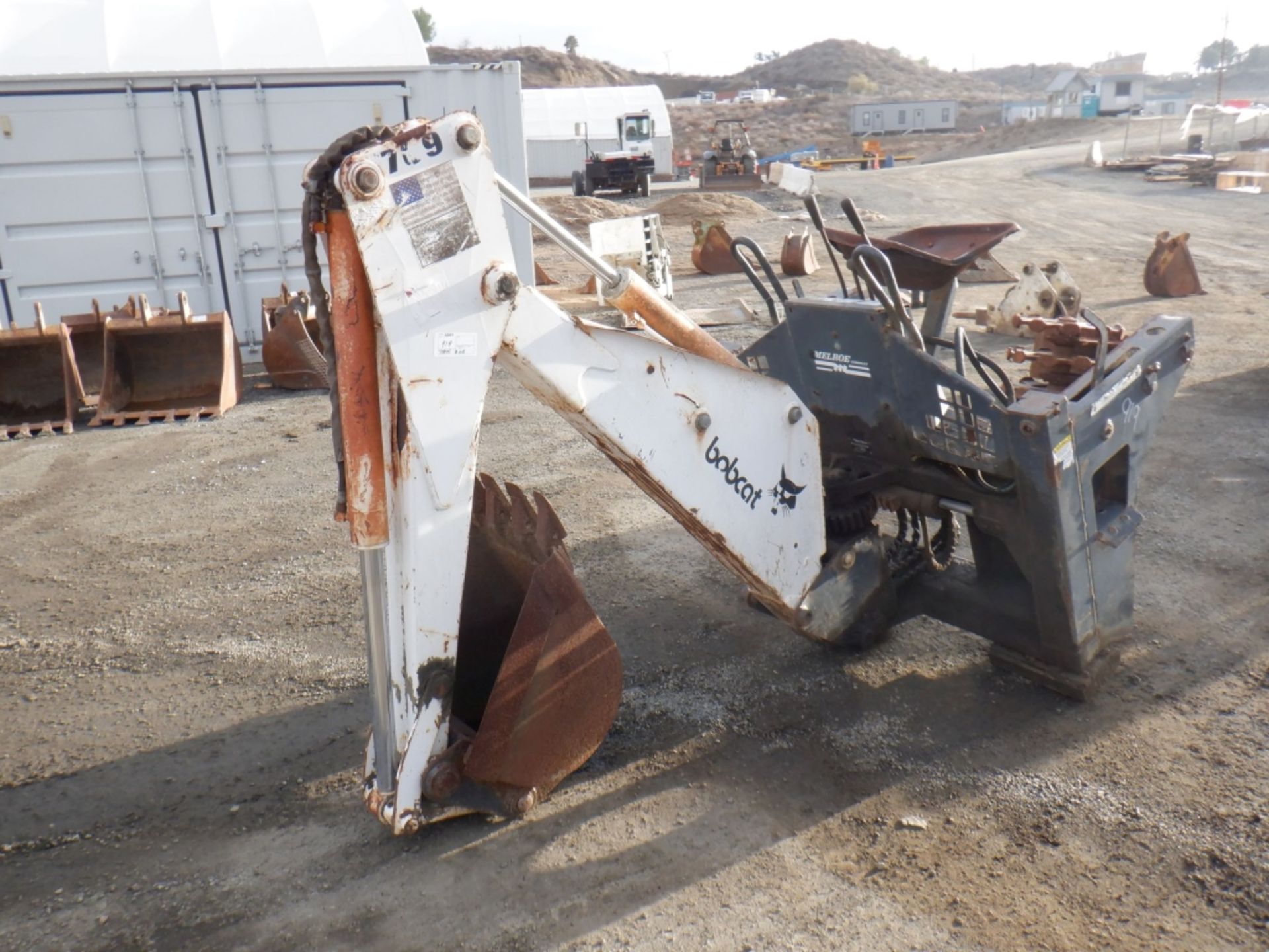 Bobcat 709 Backhoe Attachment, - Image 3 of 10