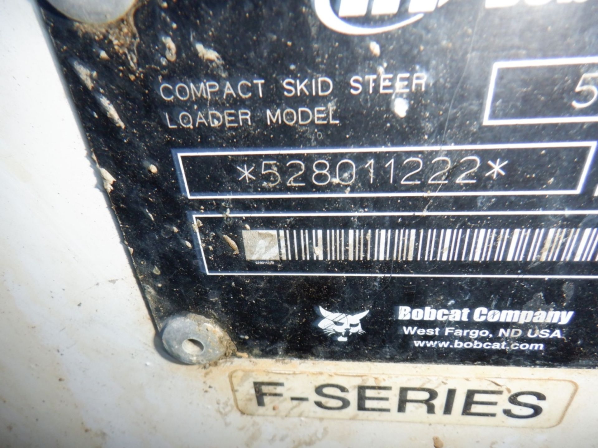 2004 Bobcat 553 F Series Skid Steer Loader, - Image 9 of 11