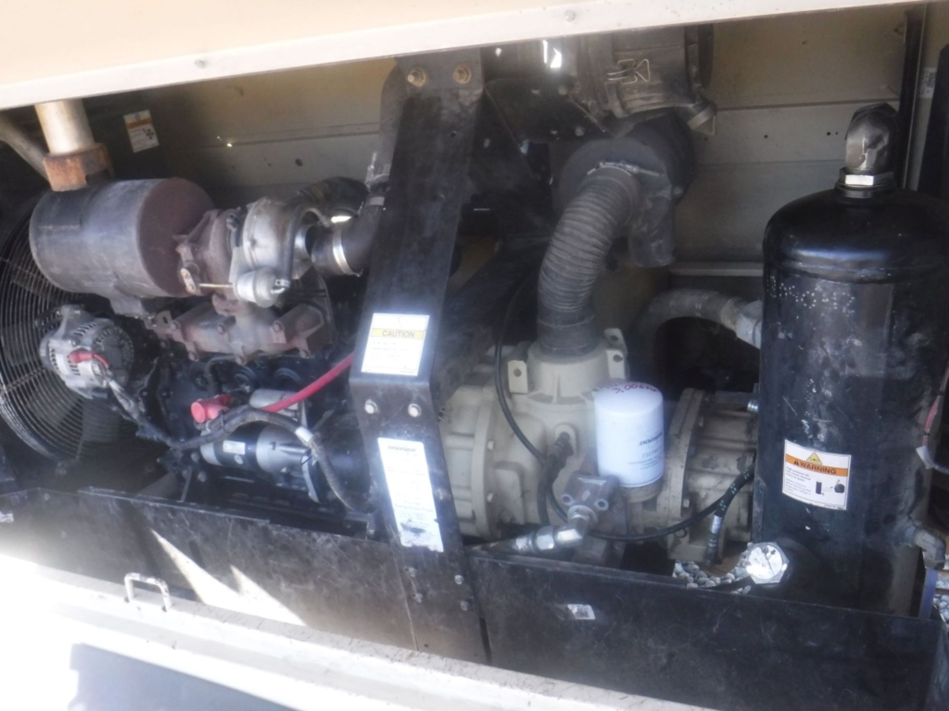 2011 Ingersoll Rand/Doosan 185 CFM Air Compressor, - Image 6 of 21