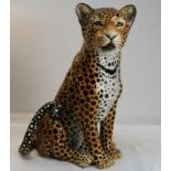 Großer Keramik Leopard