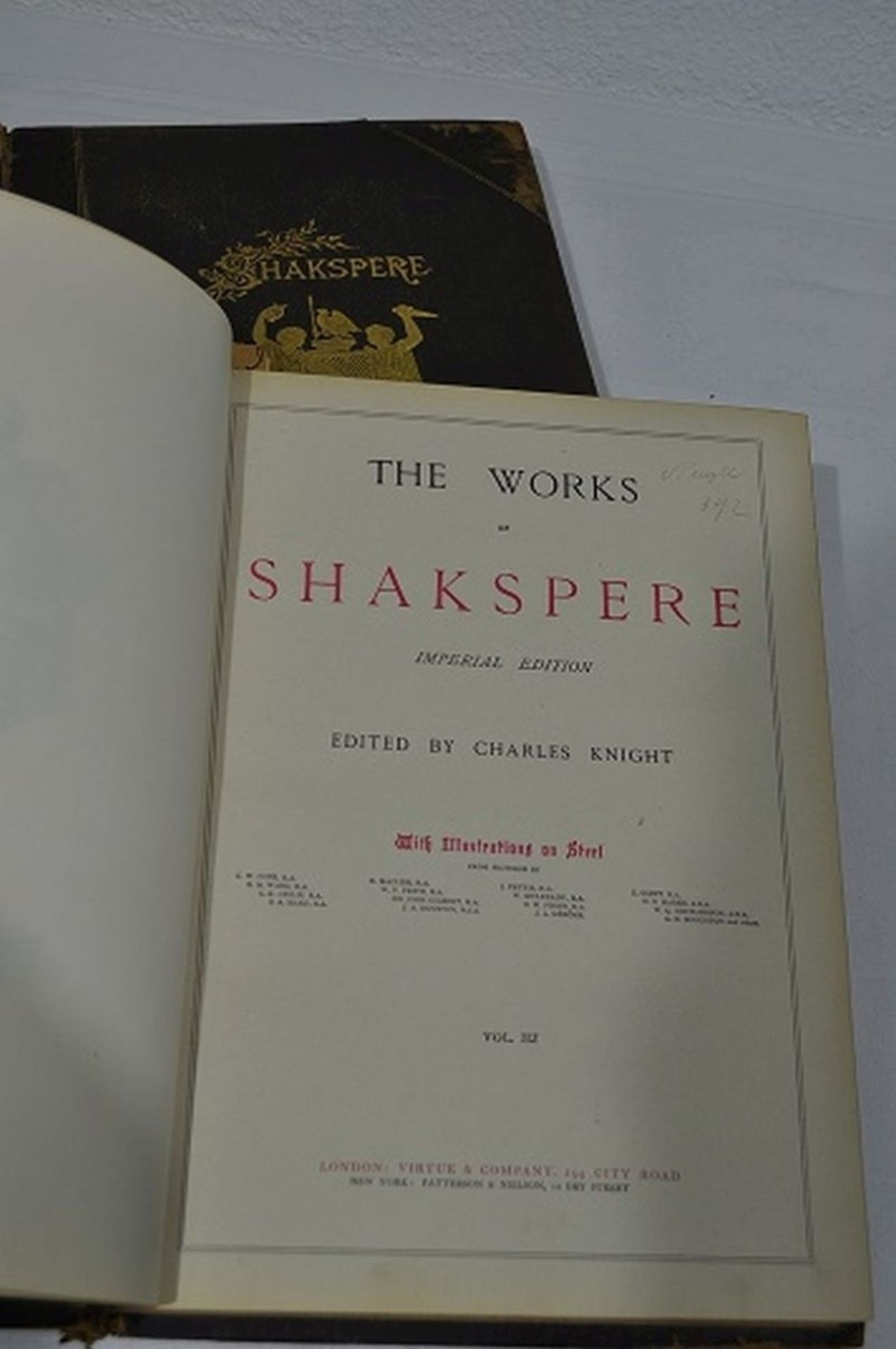 2 Ausgaben Shakespeare 1725 - Image 2 of 4