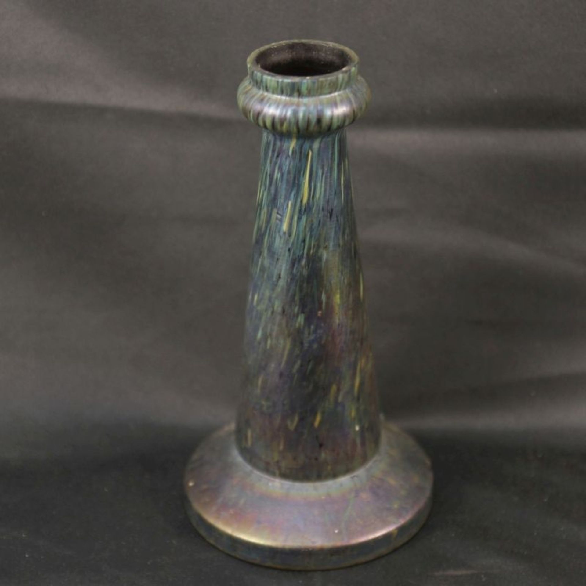 Alte Vase, irisierend - Bild 2 aus 3