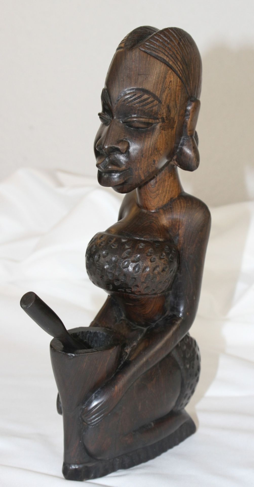 Holzfigur Elfenbeinküste - Bild 5 aus 8
