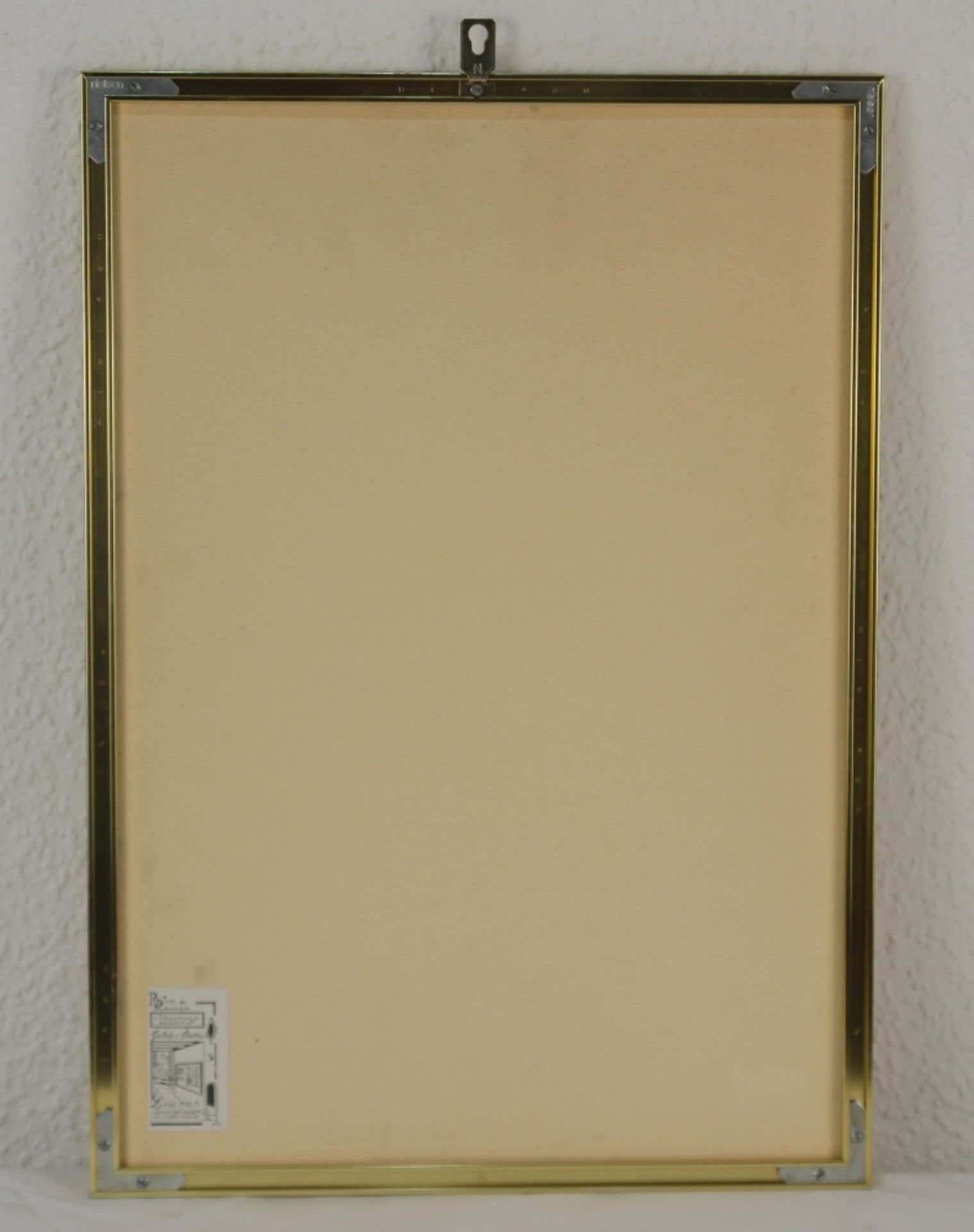 BIld Farb-Holz/Linol-Schnitt, 4 von 20, verm Fritz 1956 - Image 2 of 2