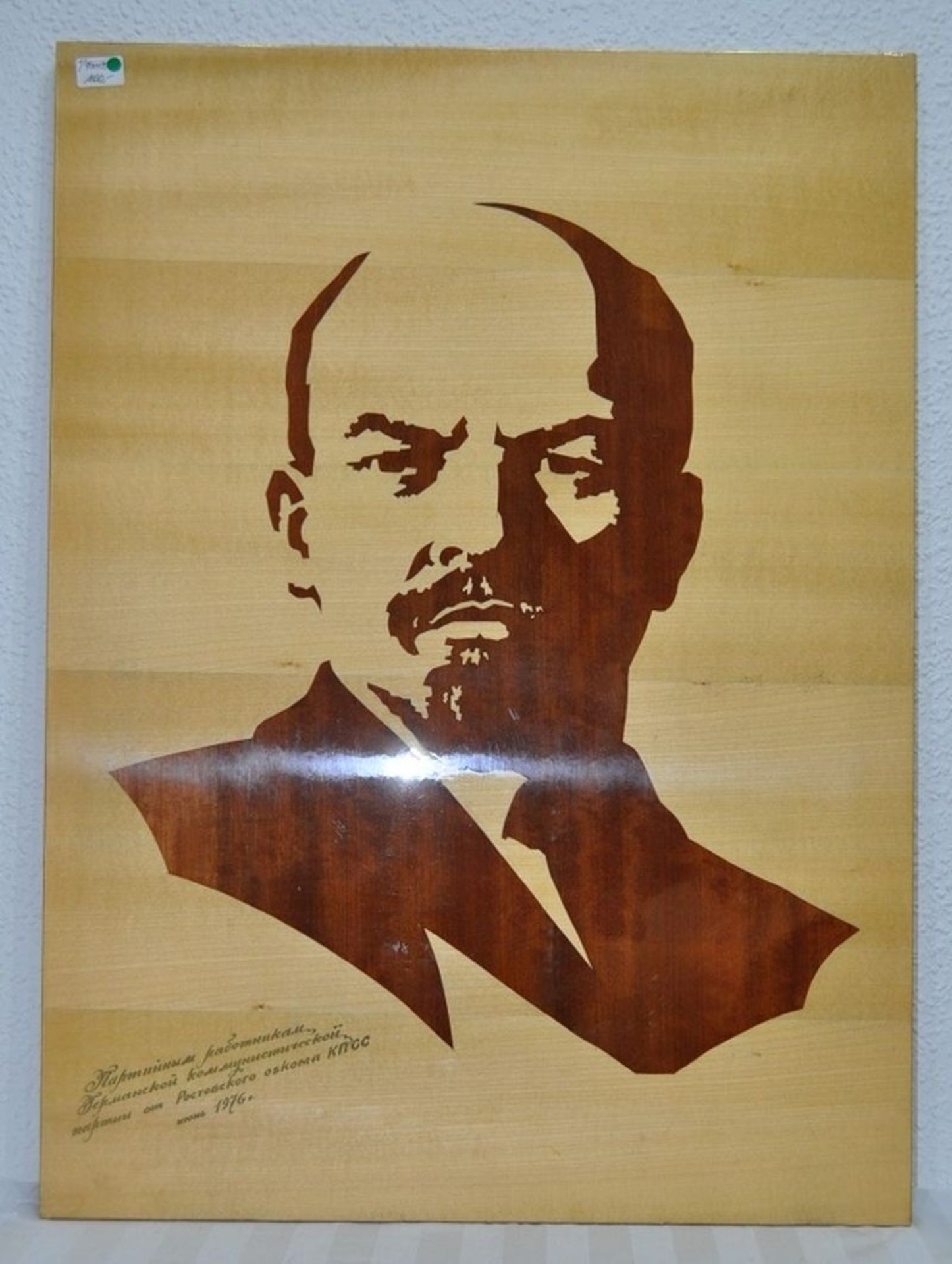 Großes Intarsienbild Lenin