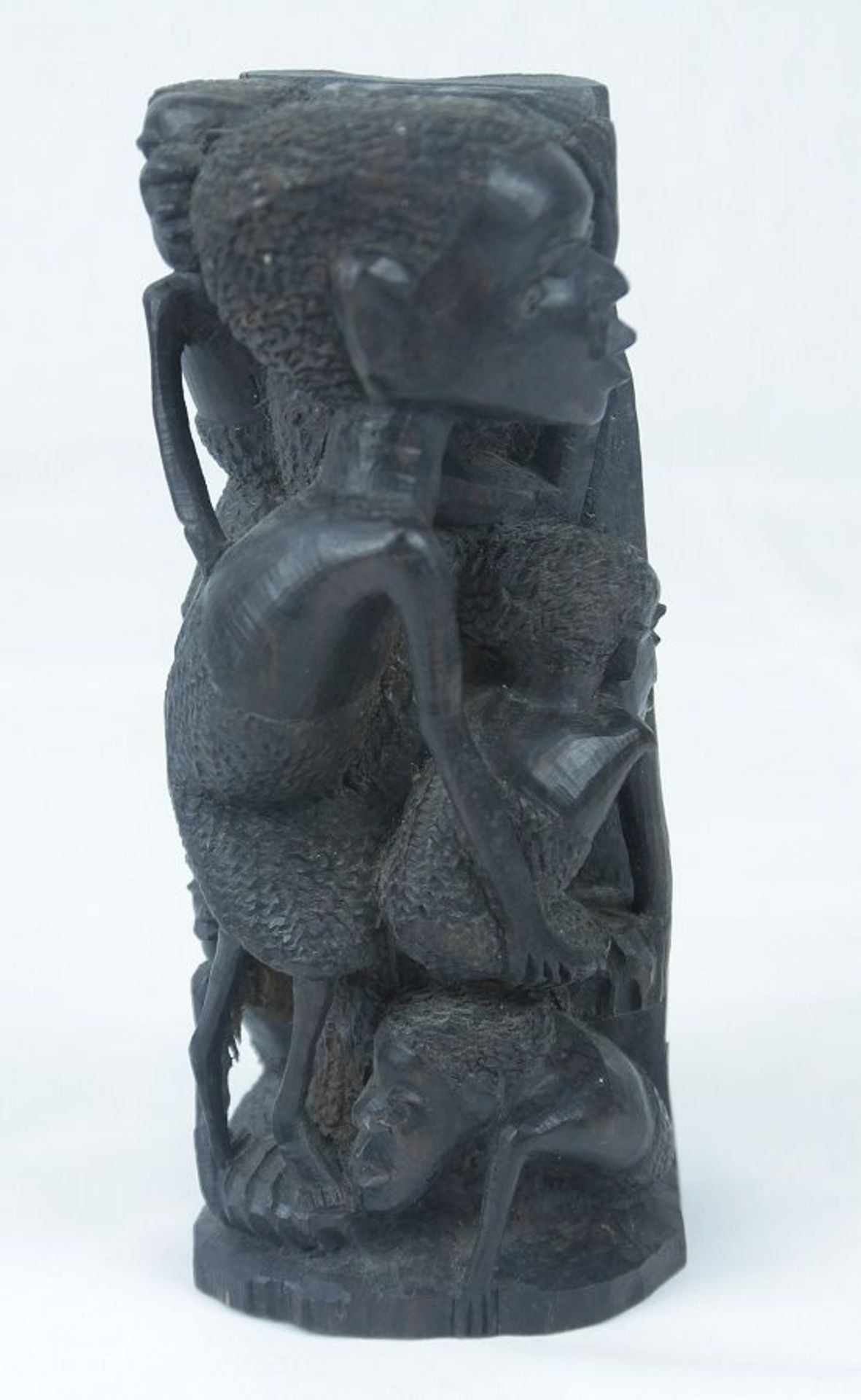 Alte afrikanische Makonde Holzfigur ca. 20cm - Image 2 of 4