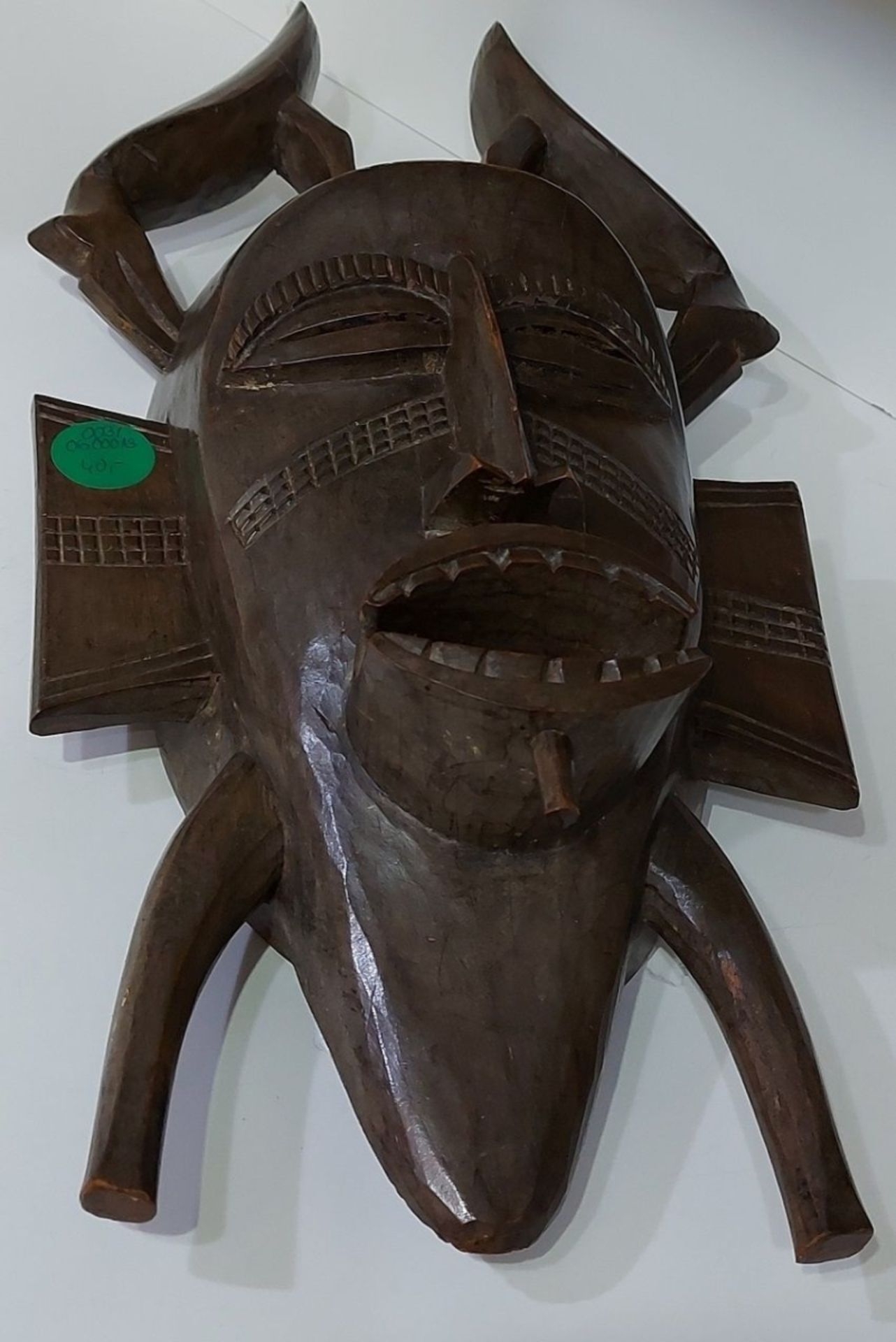 Aus Kapitänsnachlass - orig. afrik. Maske ca. 50cm