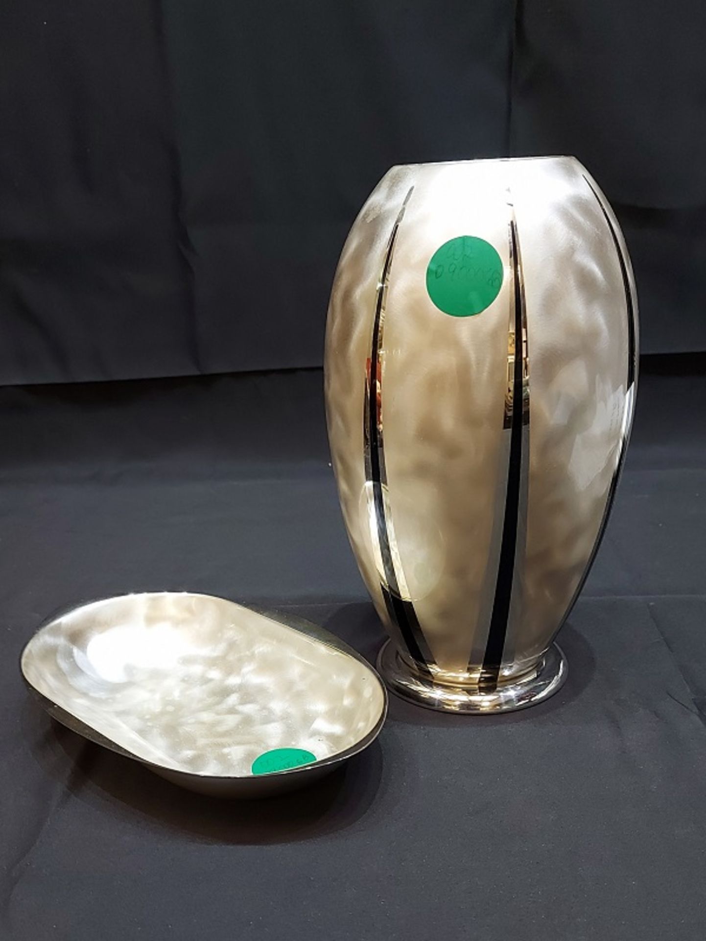 Schönes WMF IKORA Set Vase und Schale