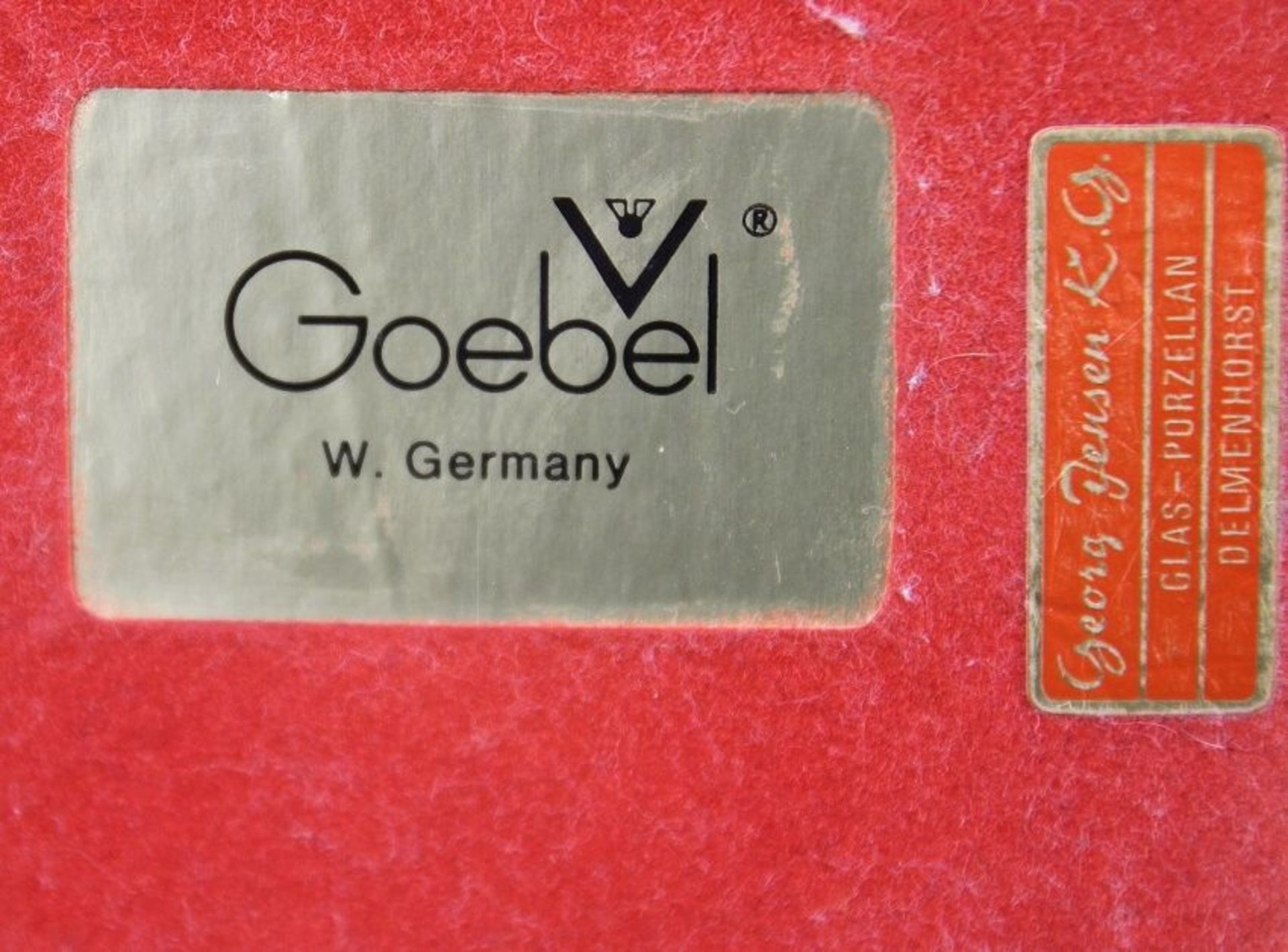 GOEBEL 2 Stk. Porzellanbüsten Schubert und Strauß, ca. 23cm hoch - Bild 6 aus 6