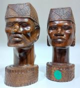 Exclusive Madagassische Holzschnitzerei Mann / Frau / Paar