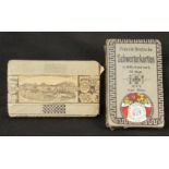 Für den Tierschutzverein Gifhorn: 2 historische Kartenspiele, Schwerterkarten unbespielt in orig. Ve
